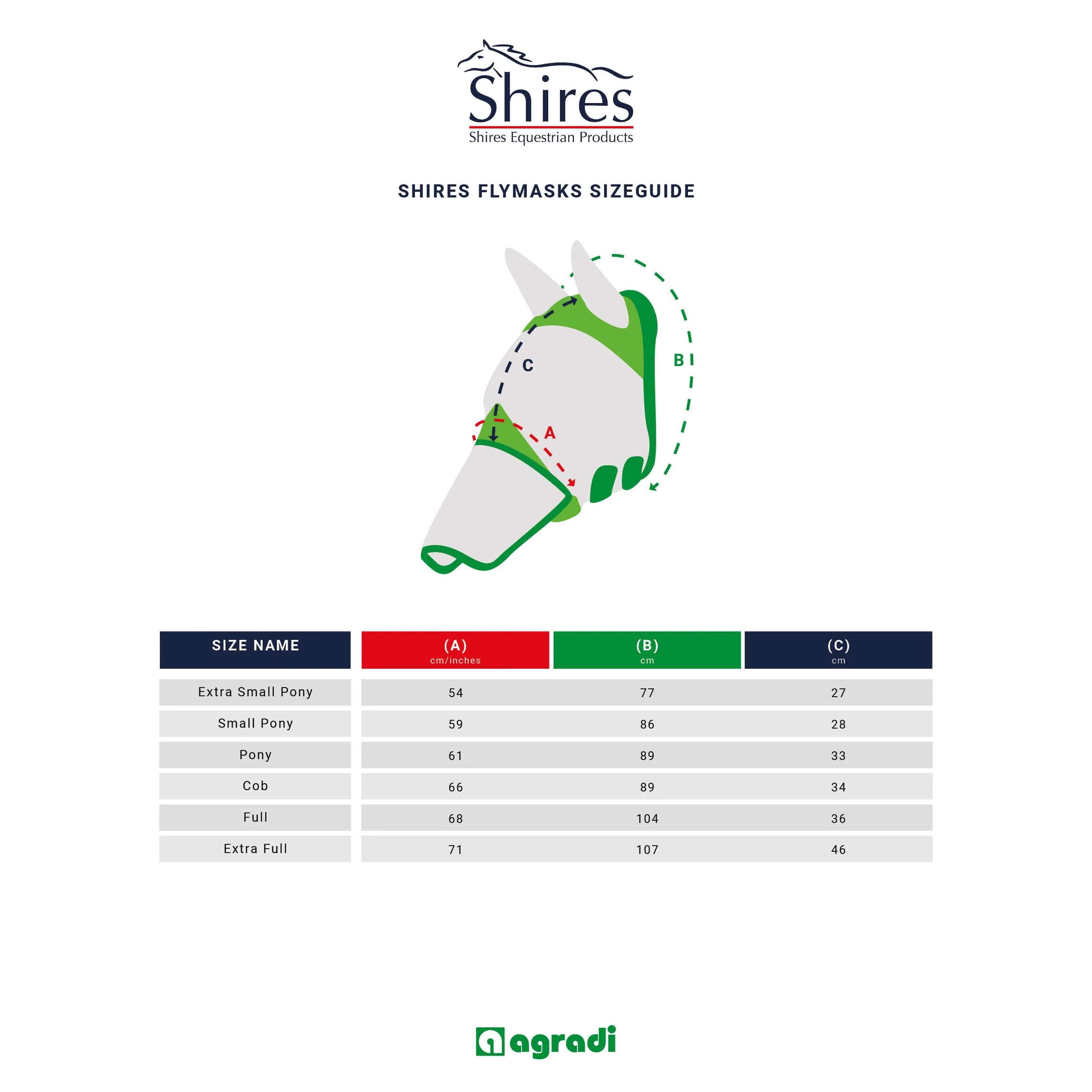 FlyGuard by Shires Masque Anti-Mouches Pro Fine Mesh avec Découpe D'oreille Marin - Image 7