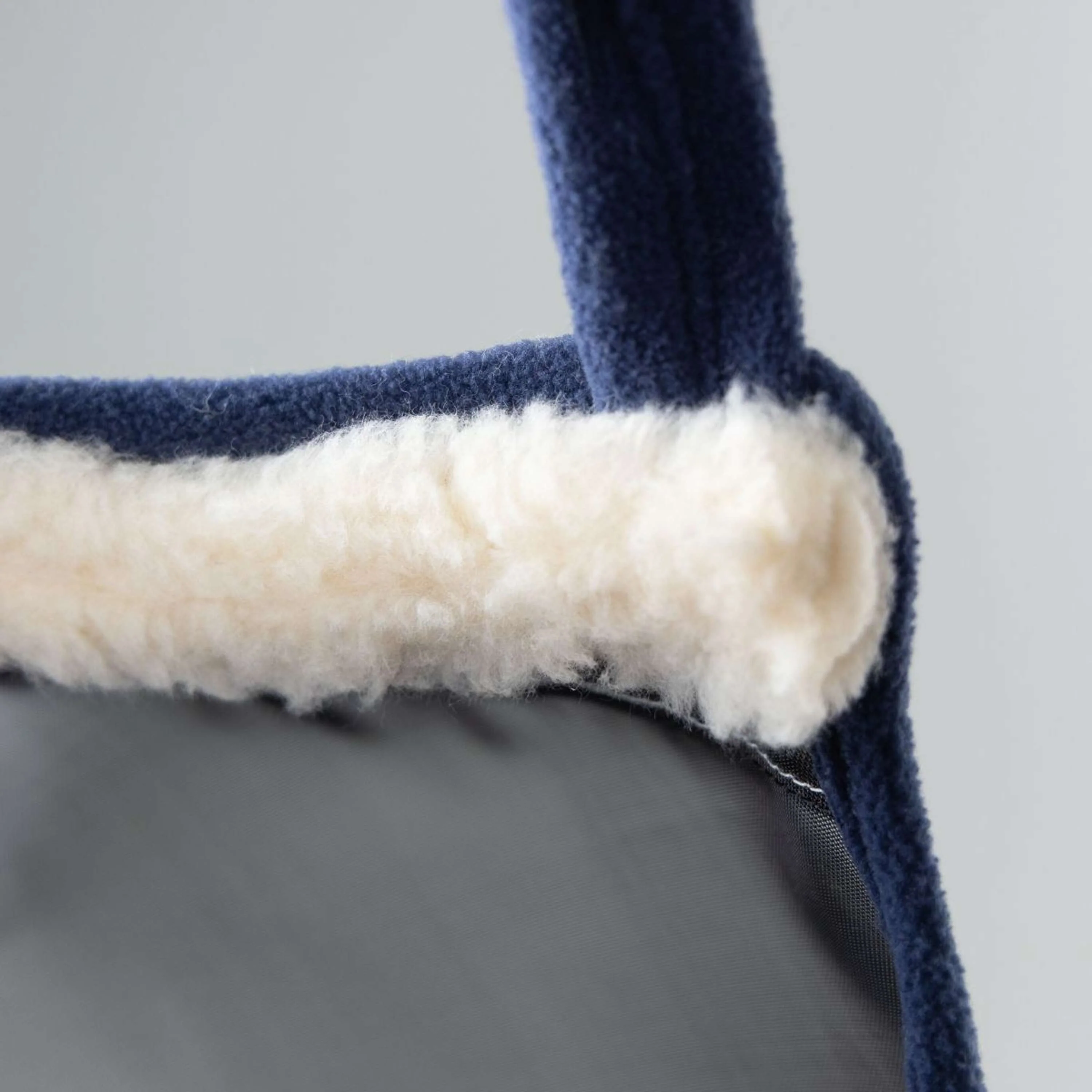 FlyGuard by Shires Masque Anti-Mouches Pro Fine Mesh sans Oreilles avec Franges Marin - Image 7
