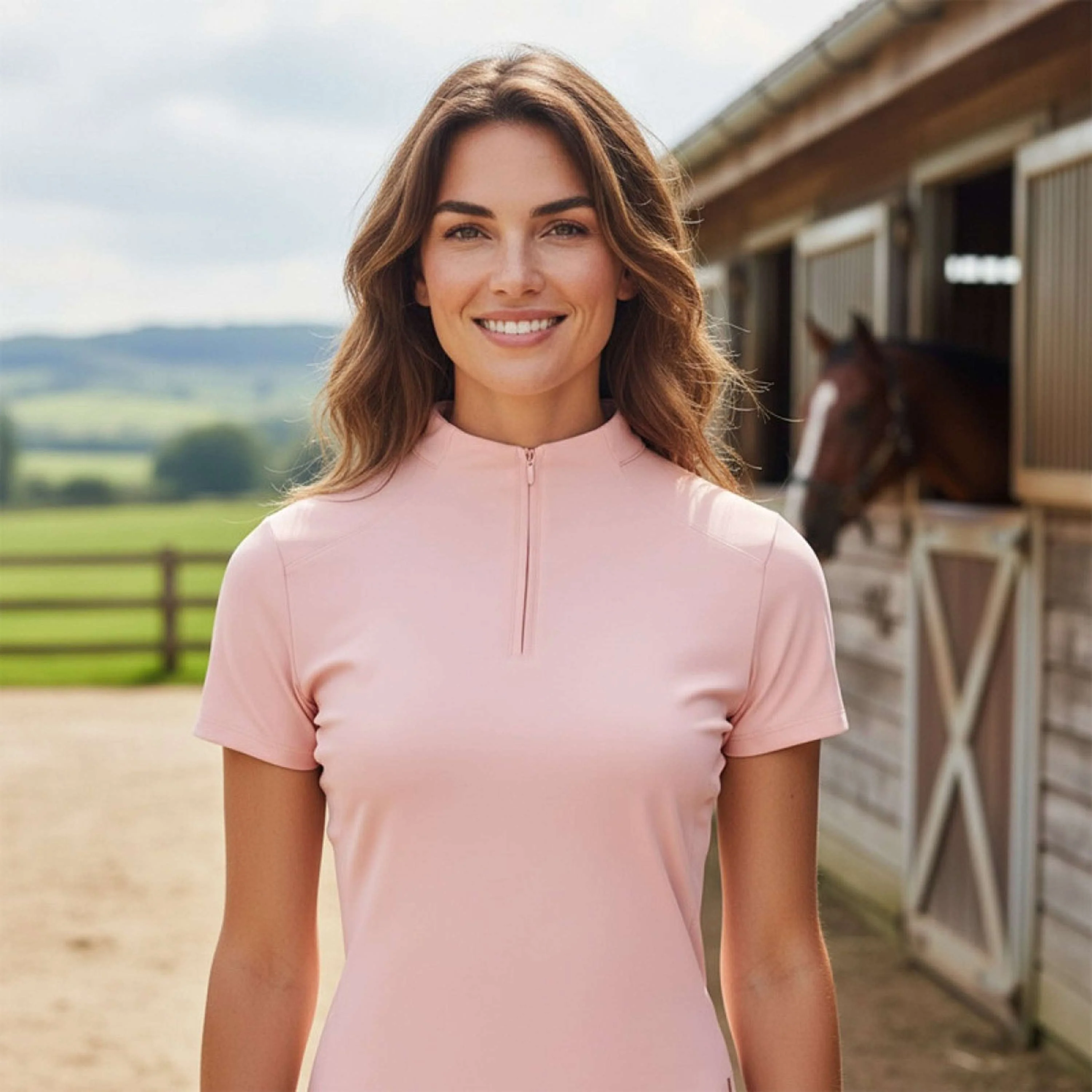 Harry's Horse Baselayer Match Coral - Image 2