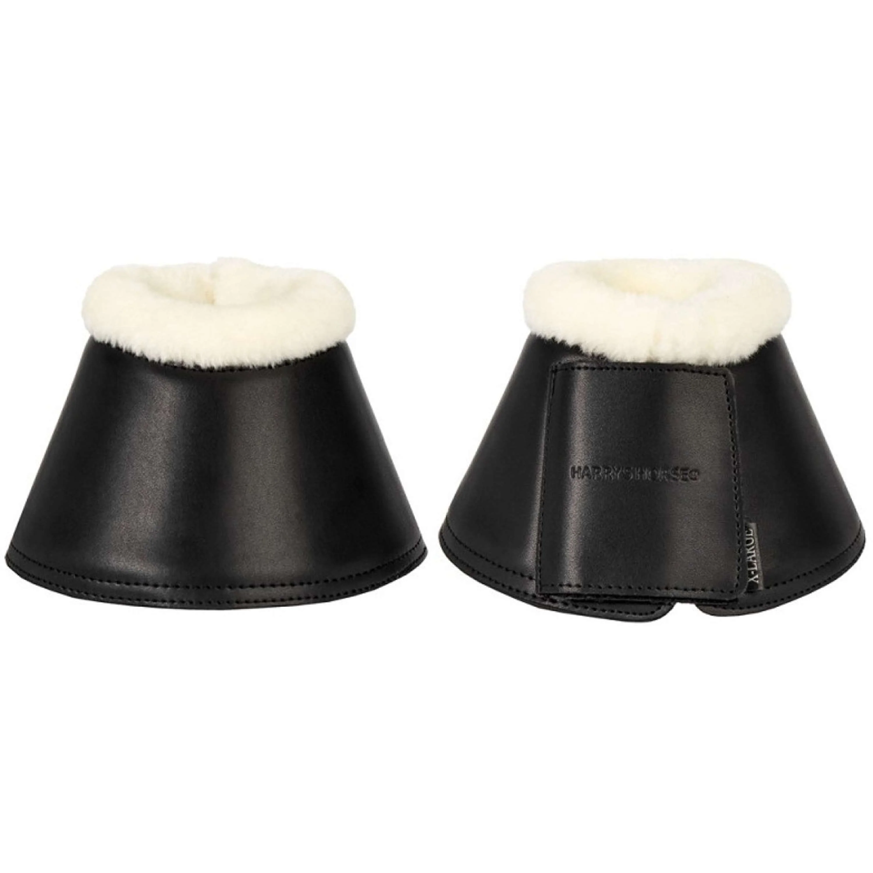 Harry's Horse Cloches d'Obstacles Excellent Faux Fur Noir