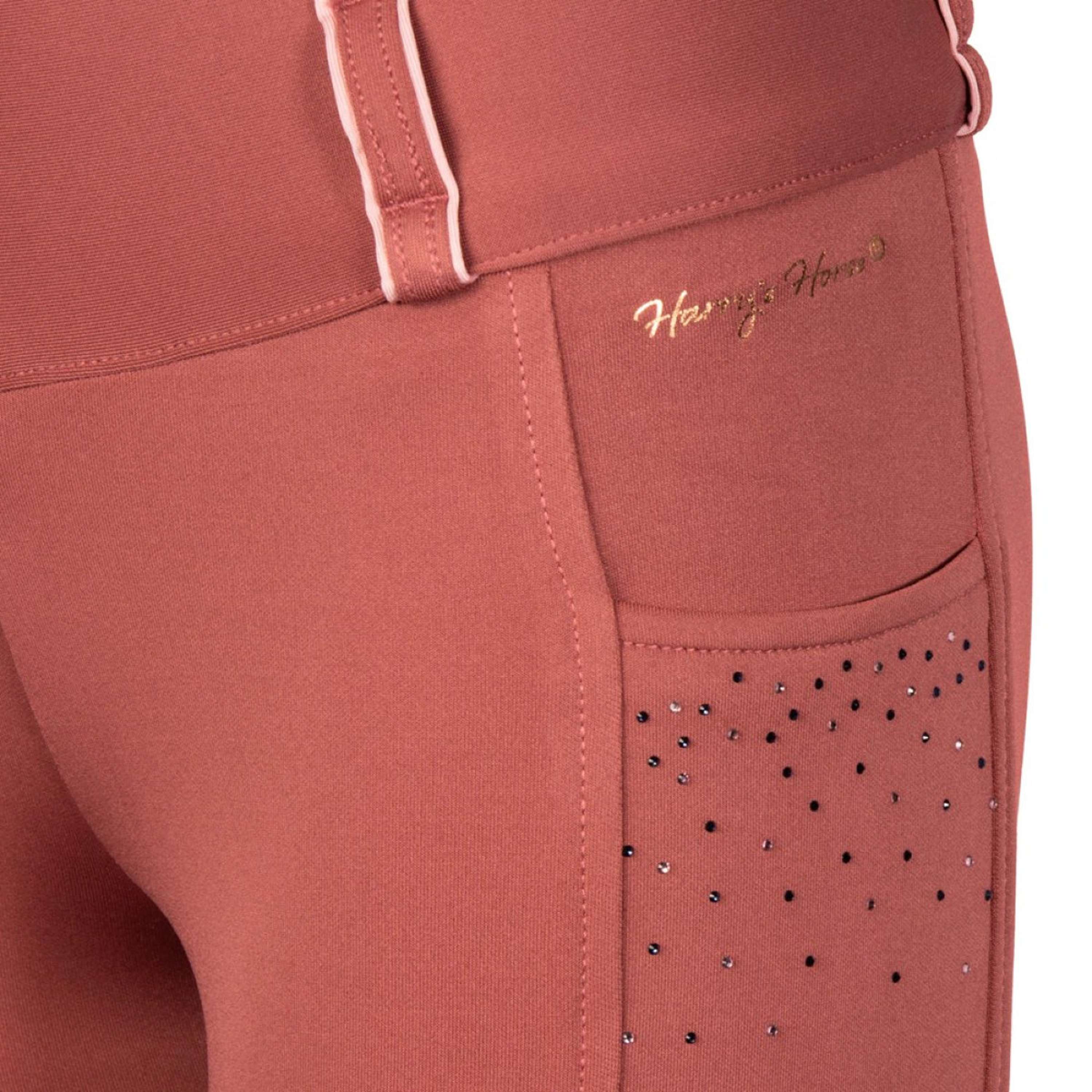 Harry's Horse Legging d'Équitation Equitights Diva Mauvewood Full Grip Mauvewood - Image 3