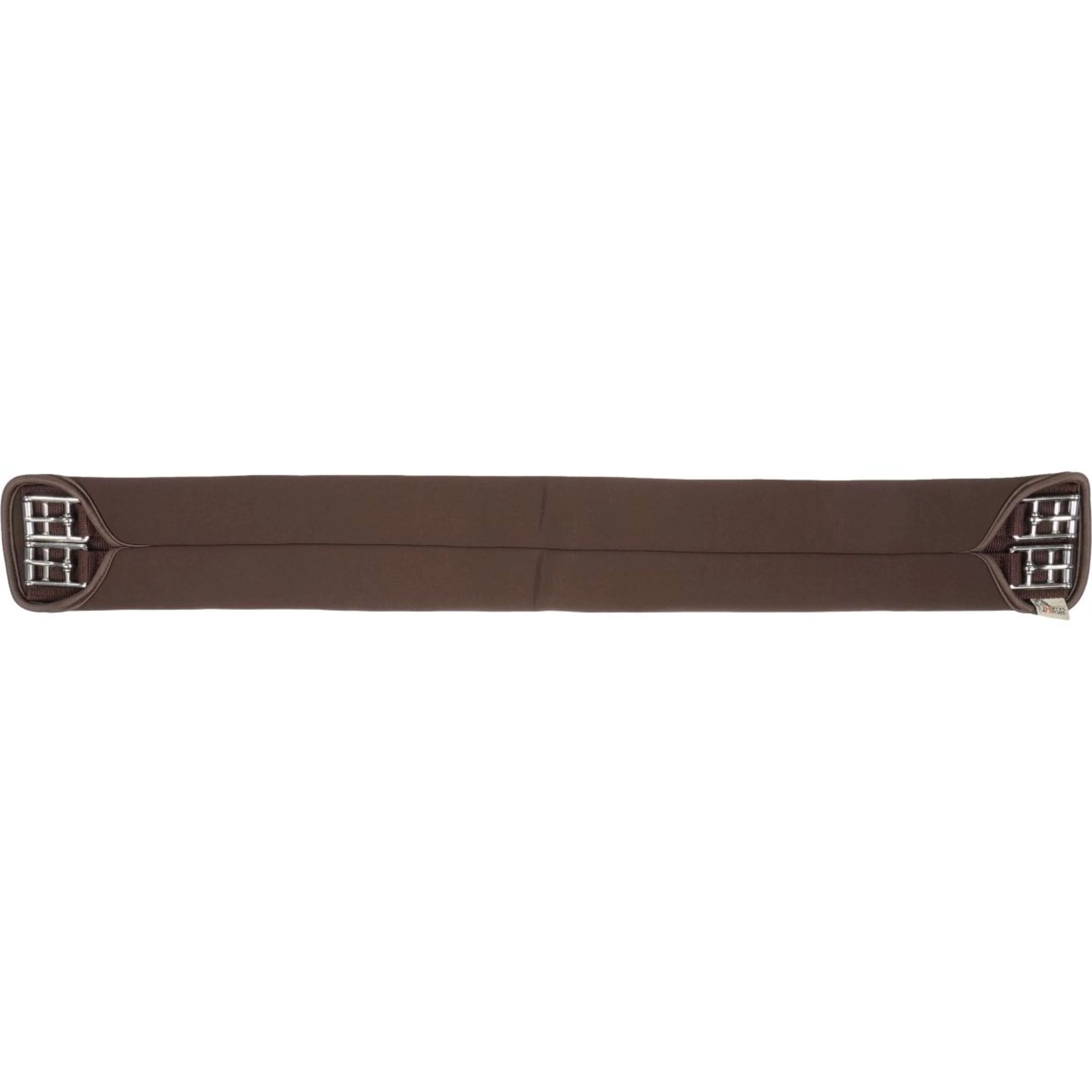 Harry's Horse Sangle de Dressage Néoprène Lisse Marron