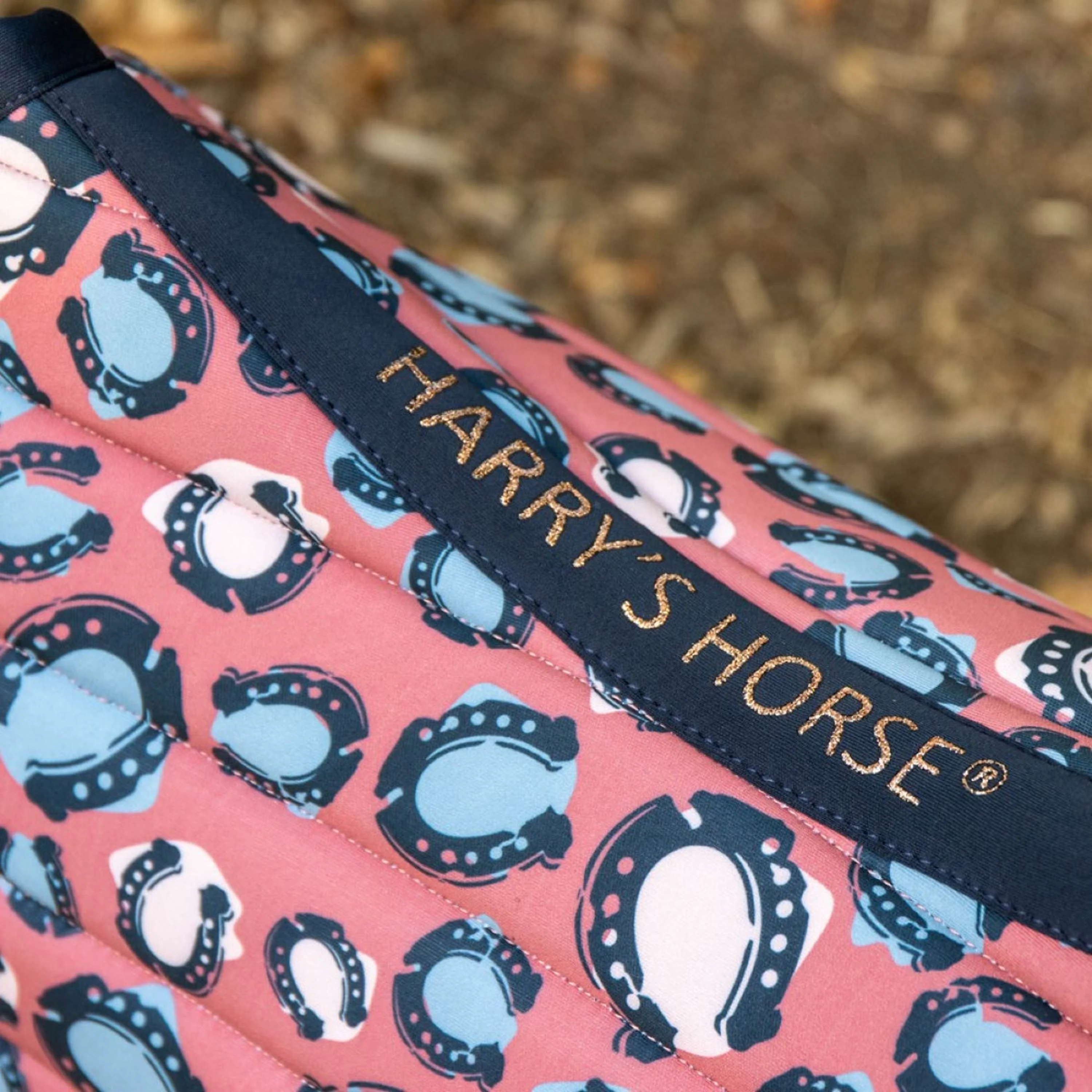 Harry's Horse Tapis de Selle Diva Mauvewood Polyvalent Mauvewood - Image 2