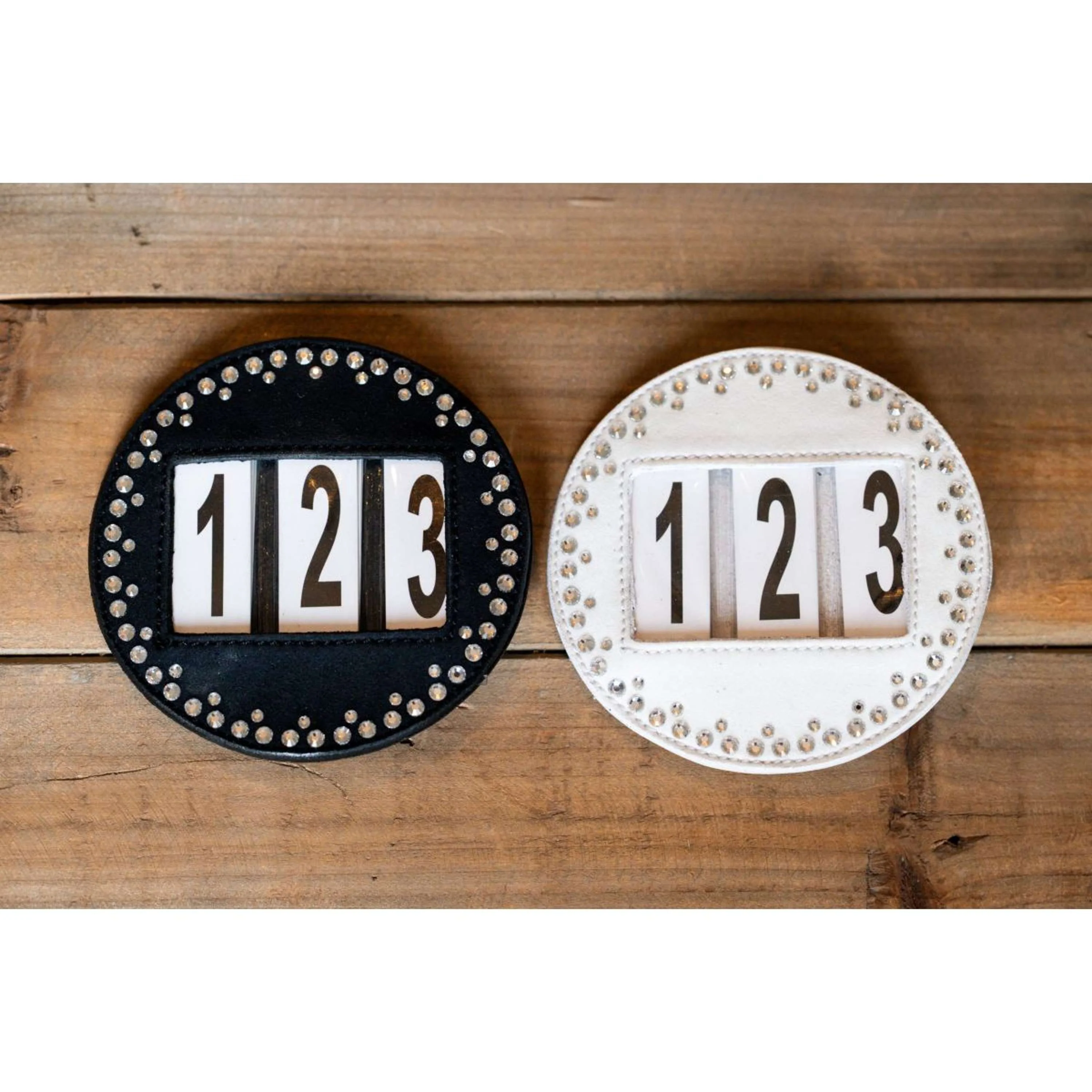 HB Numéros de Concours Hot Fix Blanc - Image 3