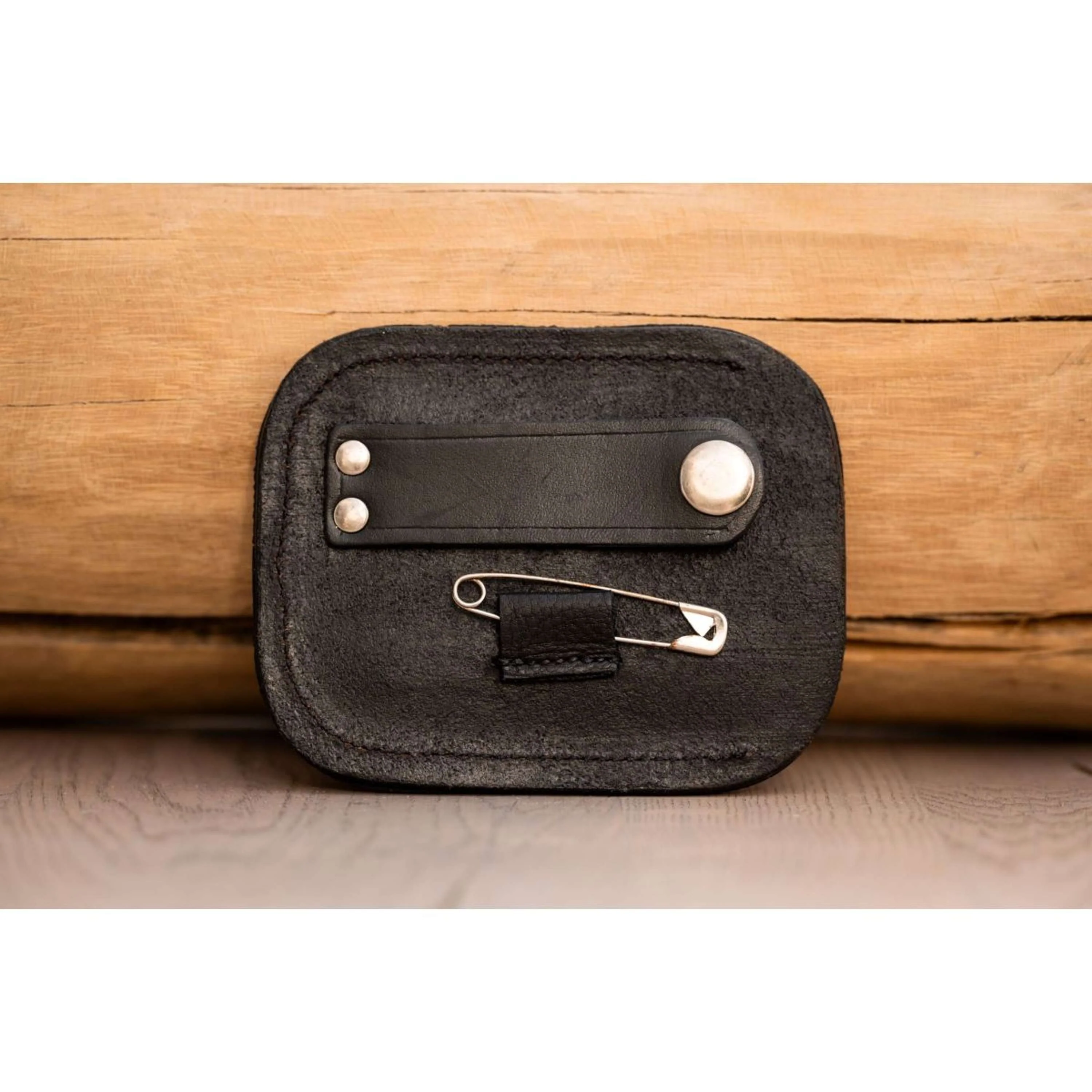 HB Porte-numéro Shine avec Paillette Noir/Argent Pailleté - Image 2