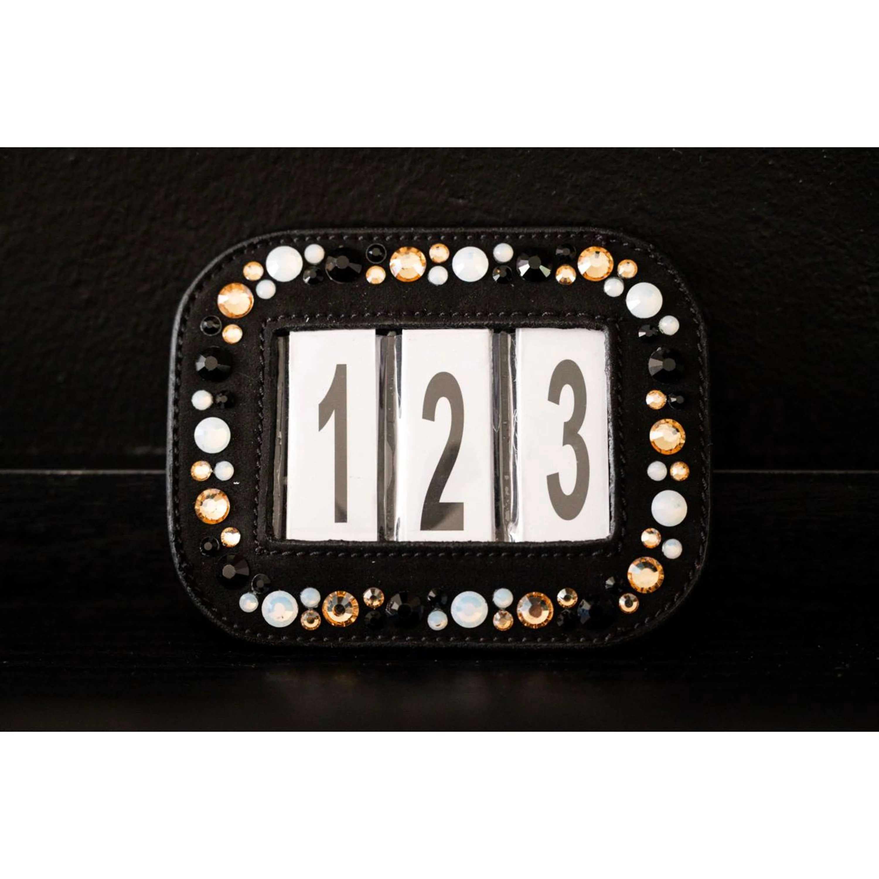 HB Ruitersport Chiffres de Bride Showtime Shang-Hai Noir