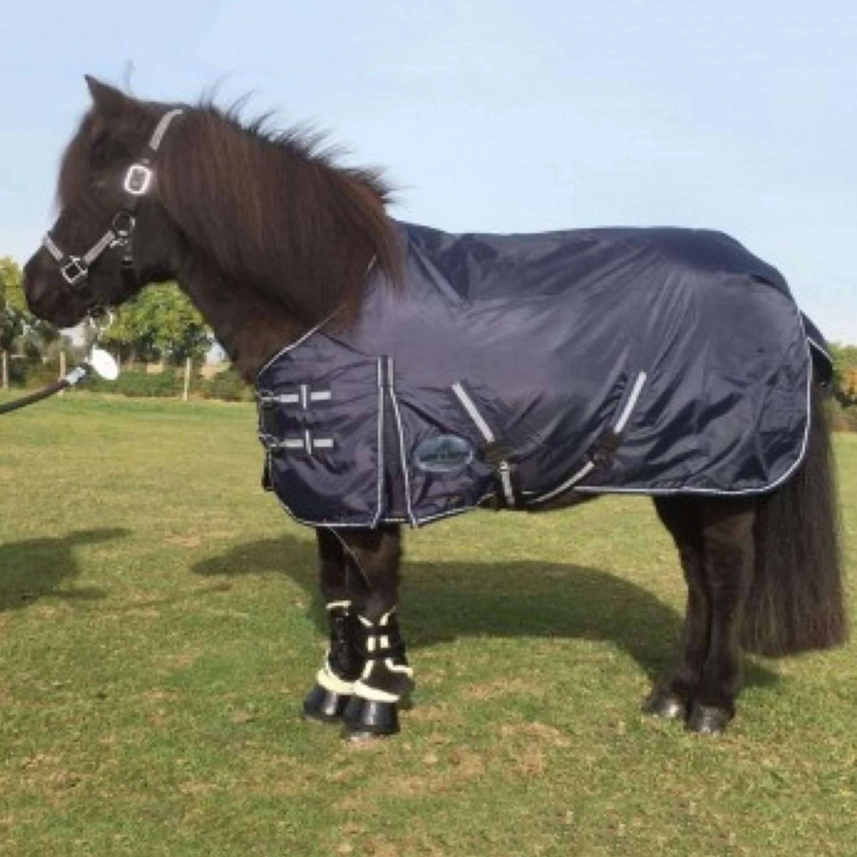 HB Couverture Imperméable Coton 0g Bleu