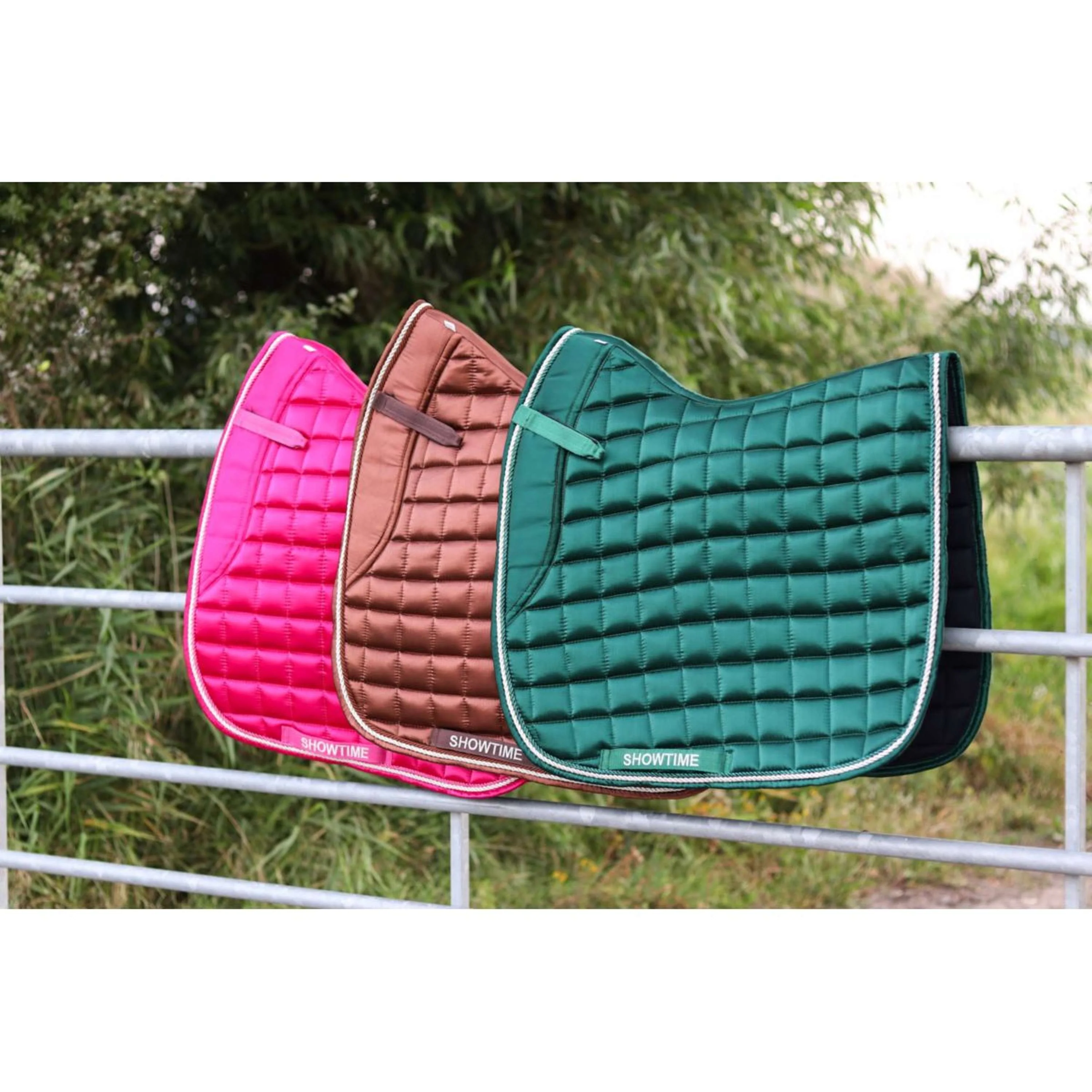HB Tapis de Selle Perfect Choice Dressage Forest-Green - Image 3
