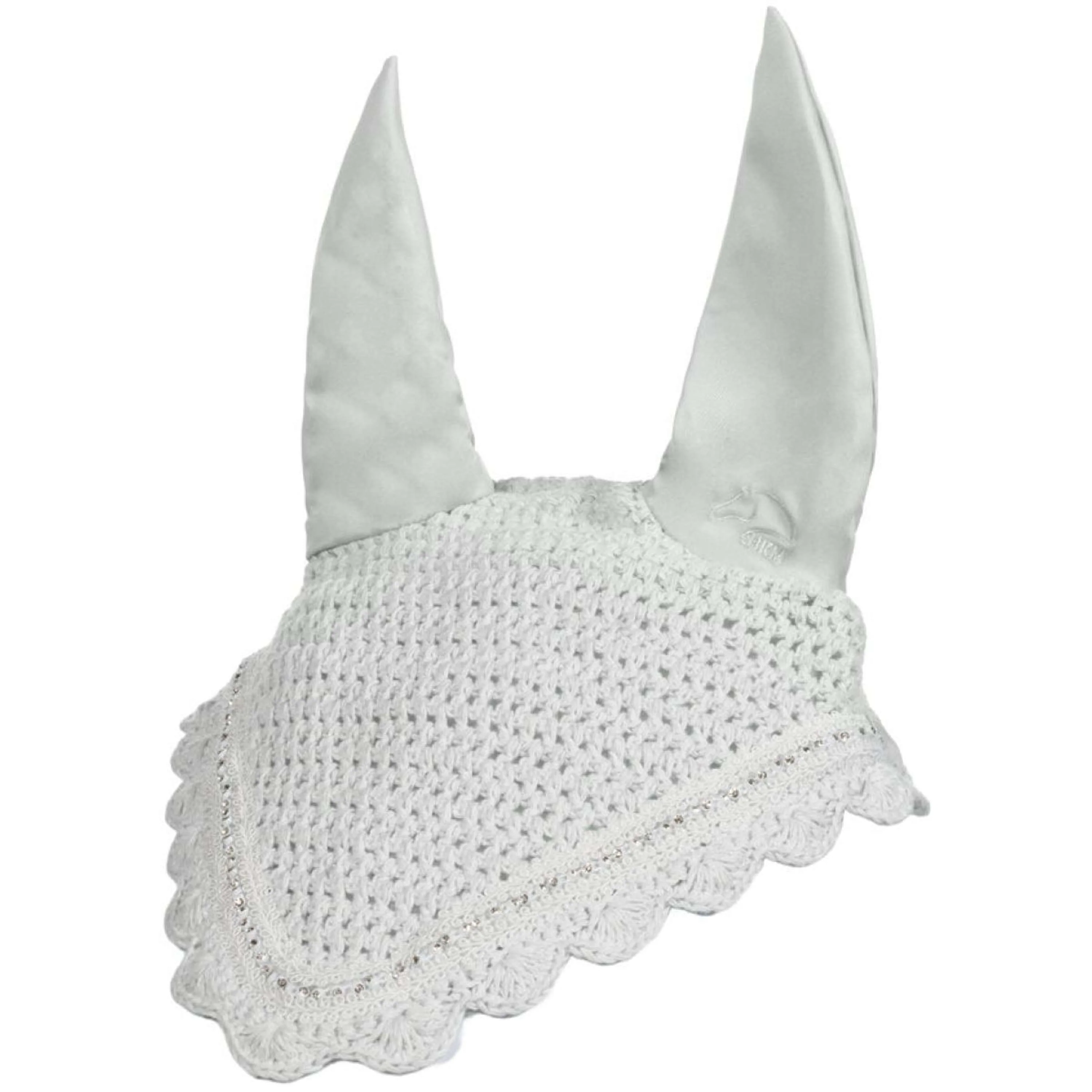 HKM Bonnet Anti-Mouches Elisa Blanc