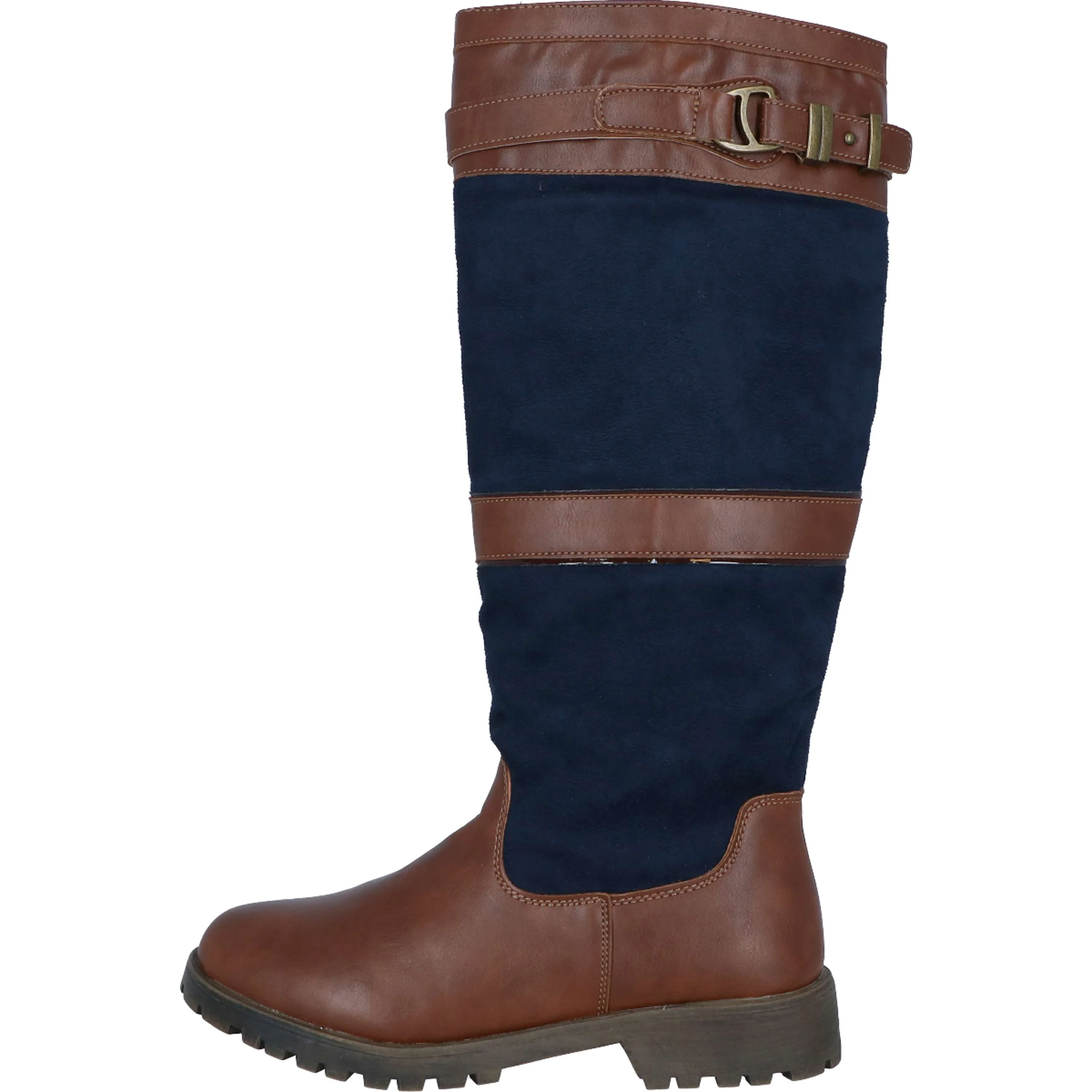 HKM Bottes d'Hiver Meghan Bleu foncé/Marron - Image 2