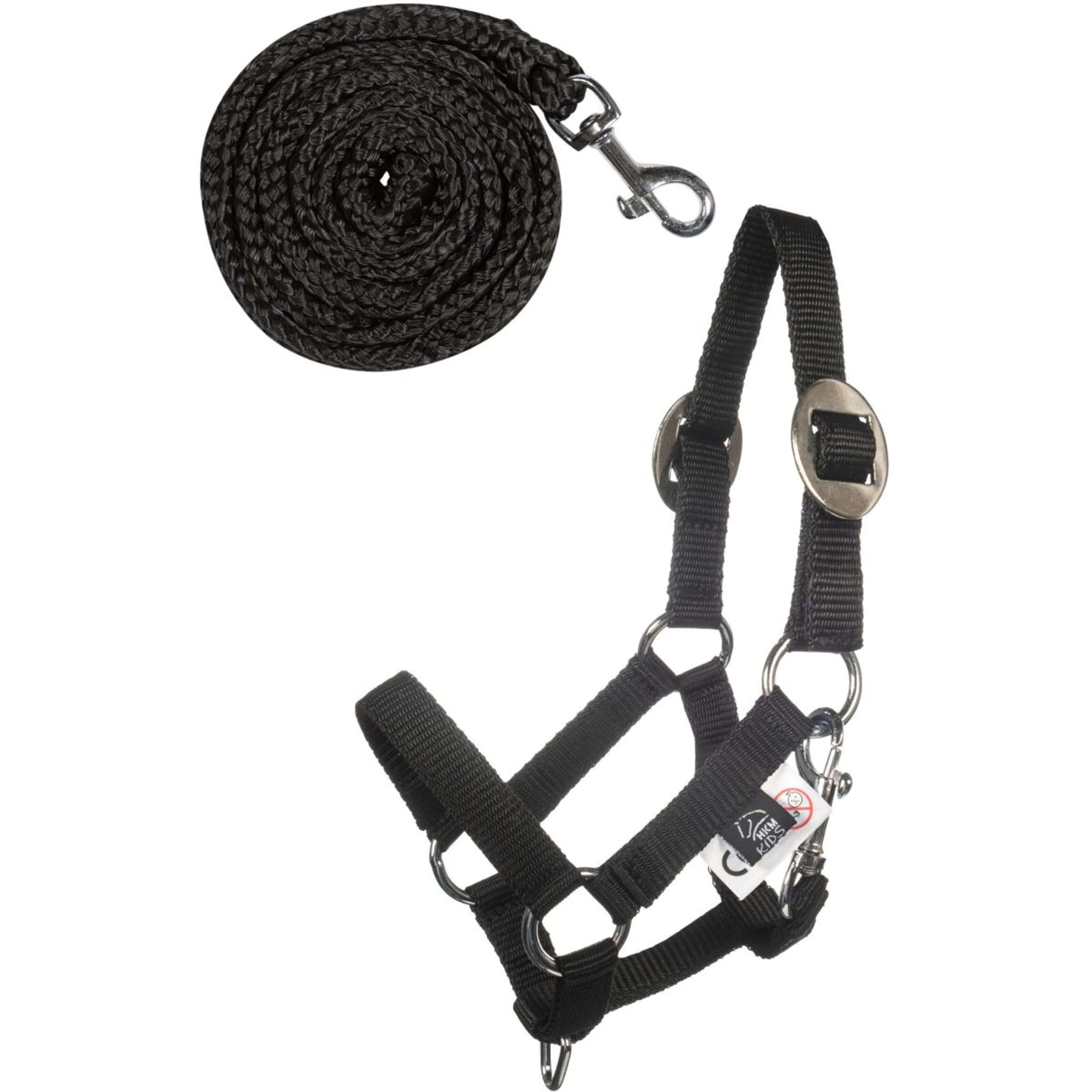 HKM Hobby Horsing Ensemble Licol Noir