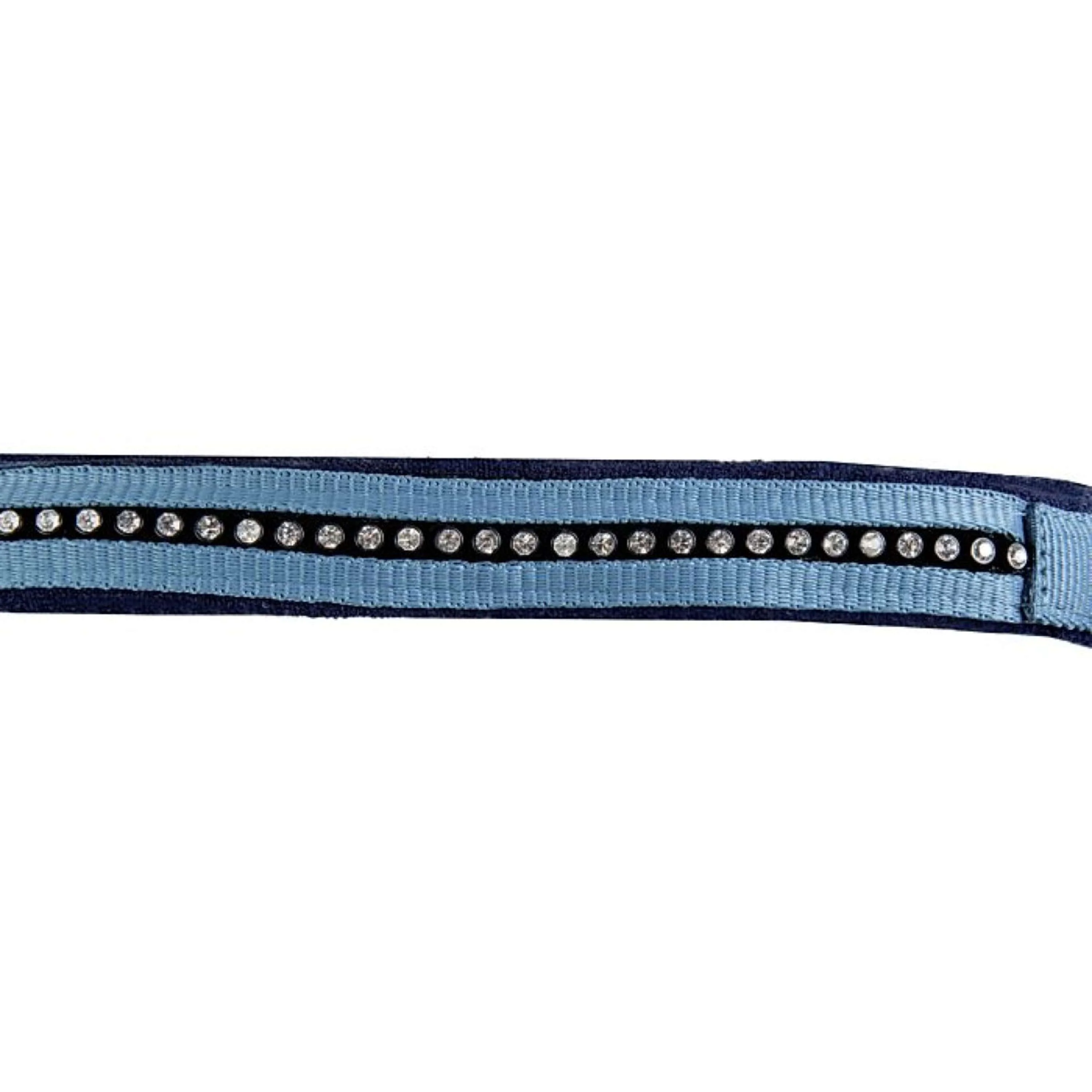 HKM Ensemble Licol Crystal Souple Rembourrage Petrol/marine - Image 4