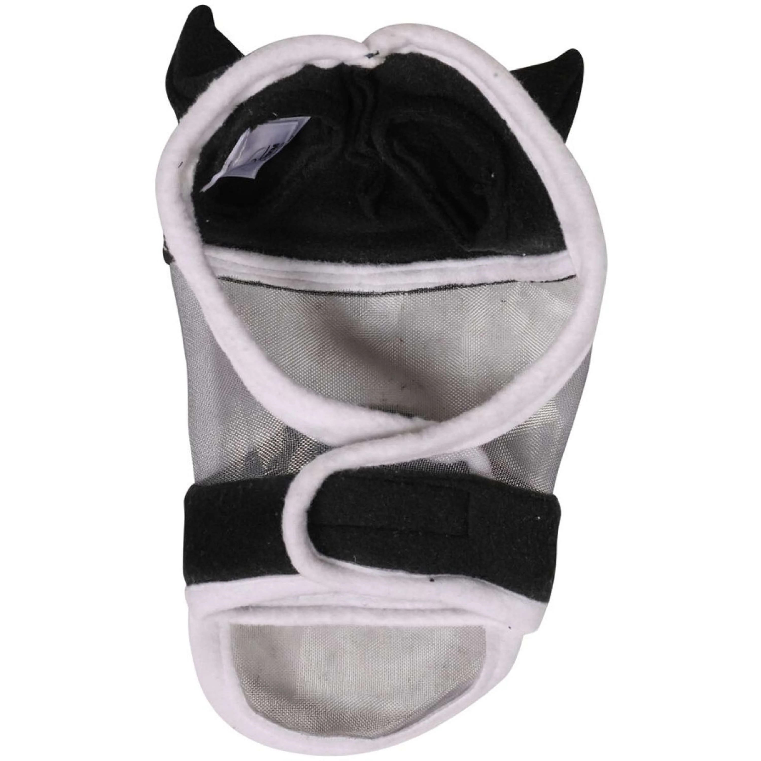 HKM Hobby Horsing Masque Anti-Mouches Noir - Image 2