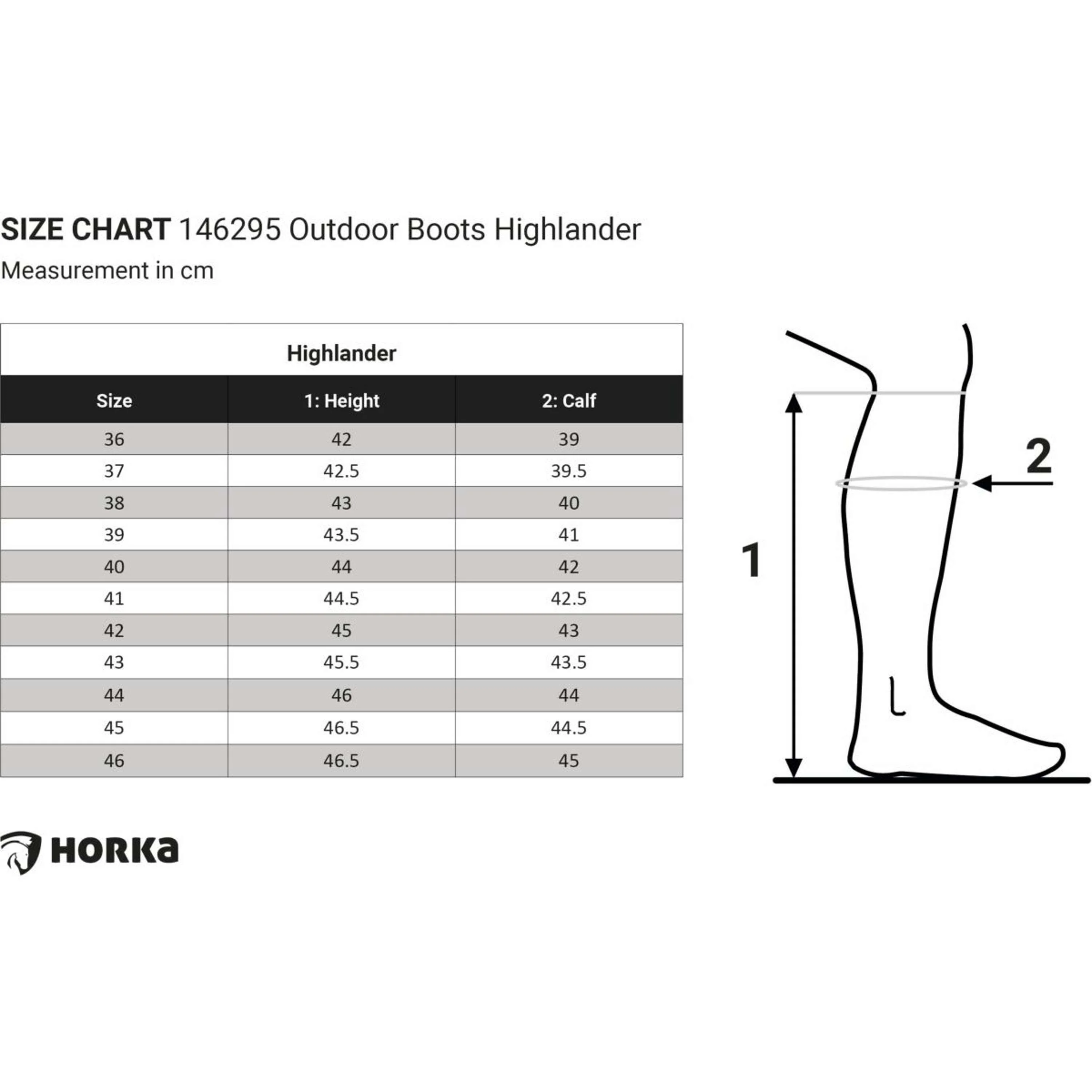HORKA Bottes d'Extérieur Highlander Long Marron - Image 11