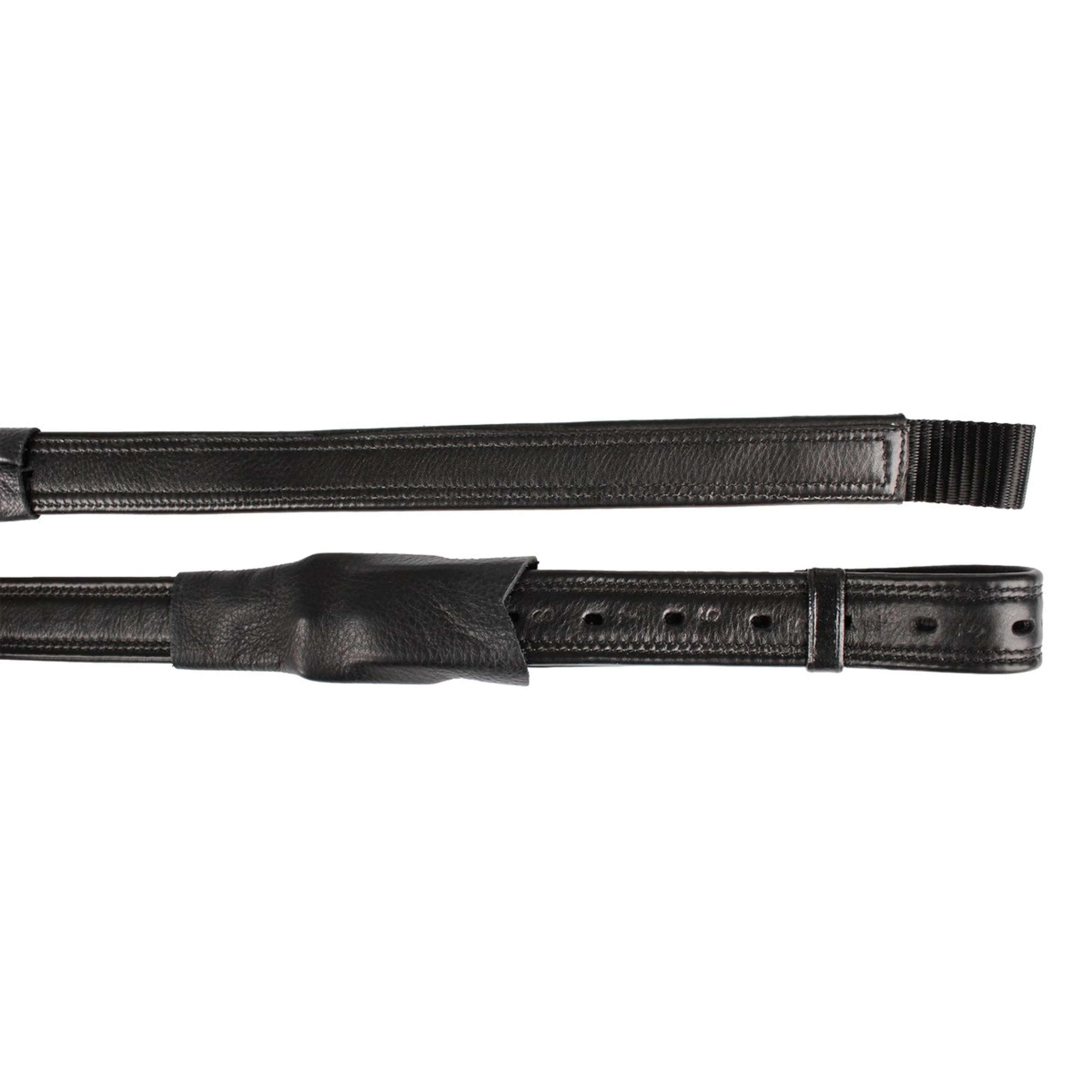 HORKA Étrivière Nylon Dressage Noir/Argent