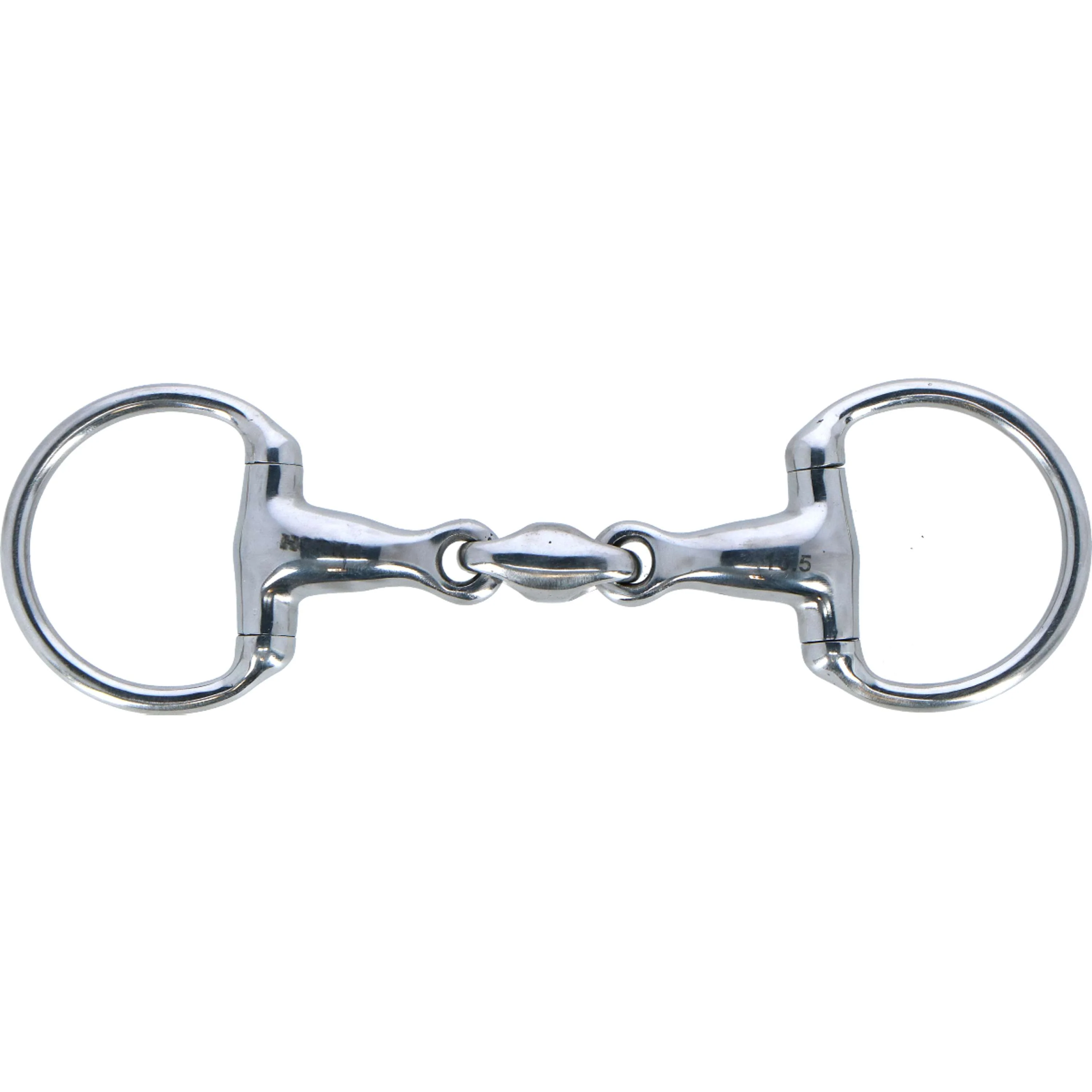 HORKA Mors à Olive Double Brisure Acier Inoxydable 18mm Acier inoxydable