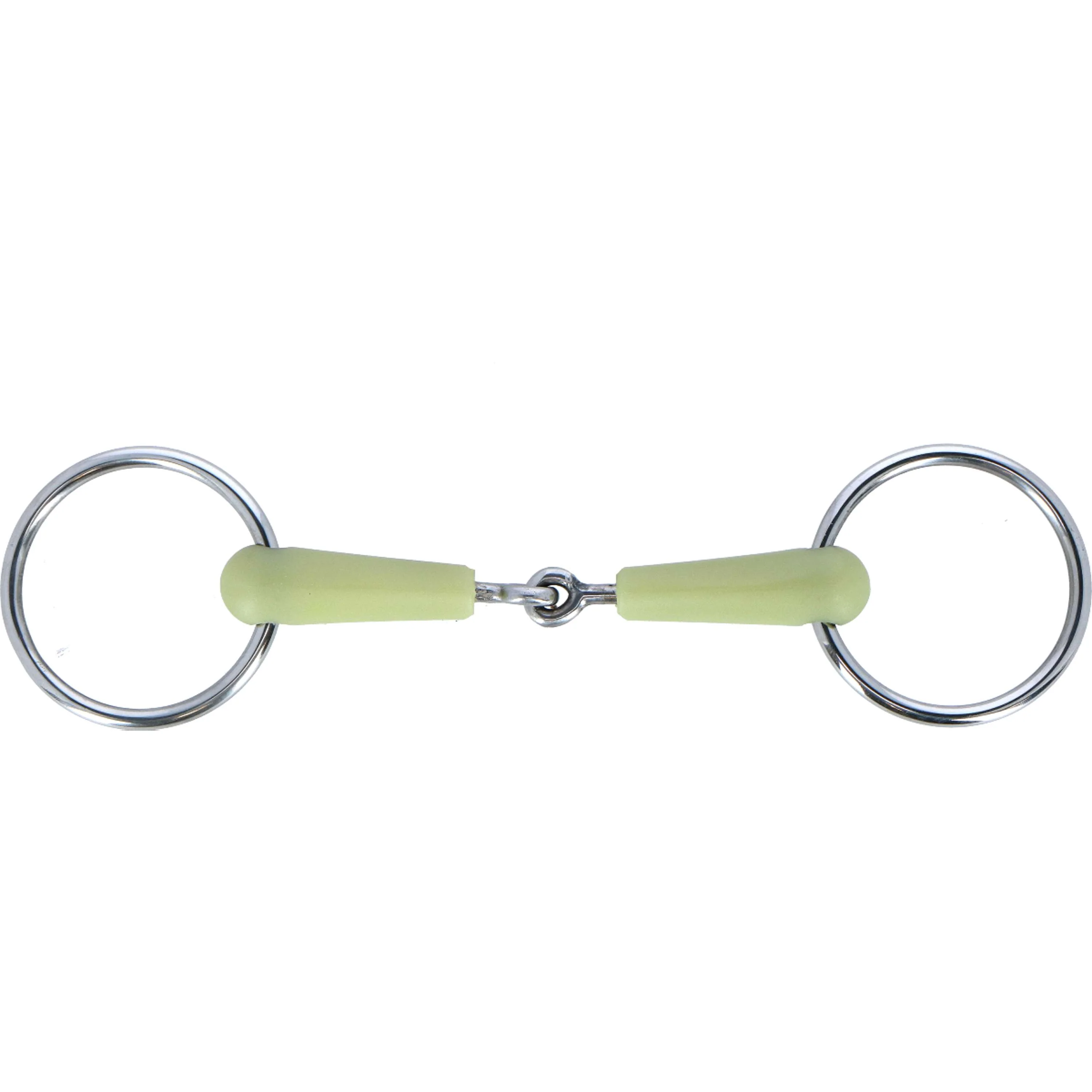 HORKA Mors de Filet Caoutchouc Brisure Goût Pomme 20mm
