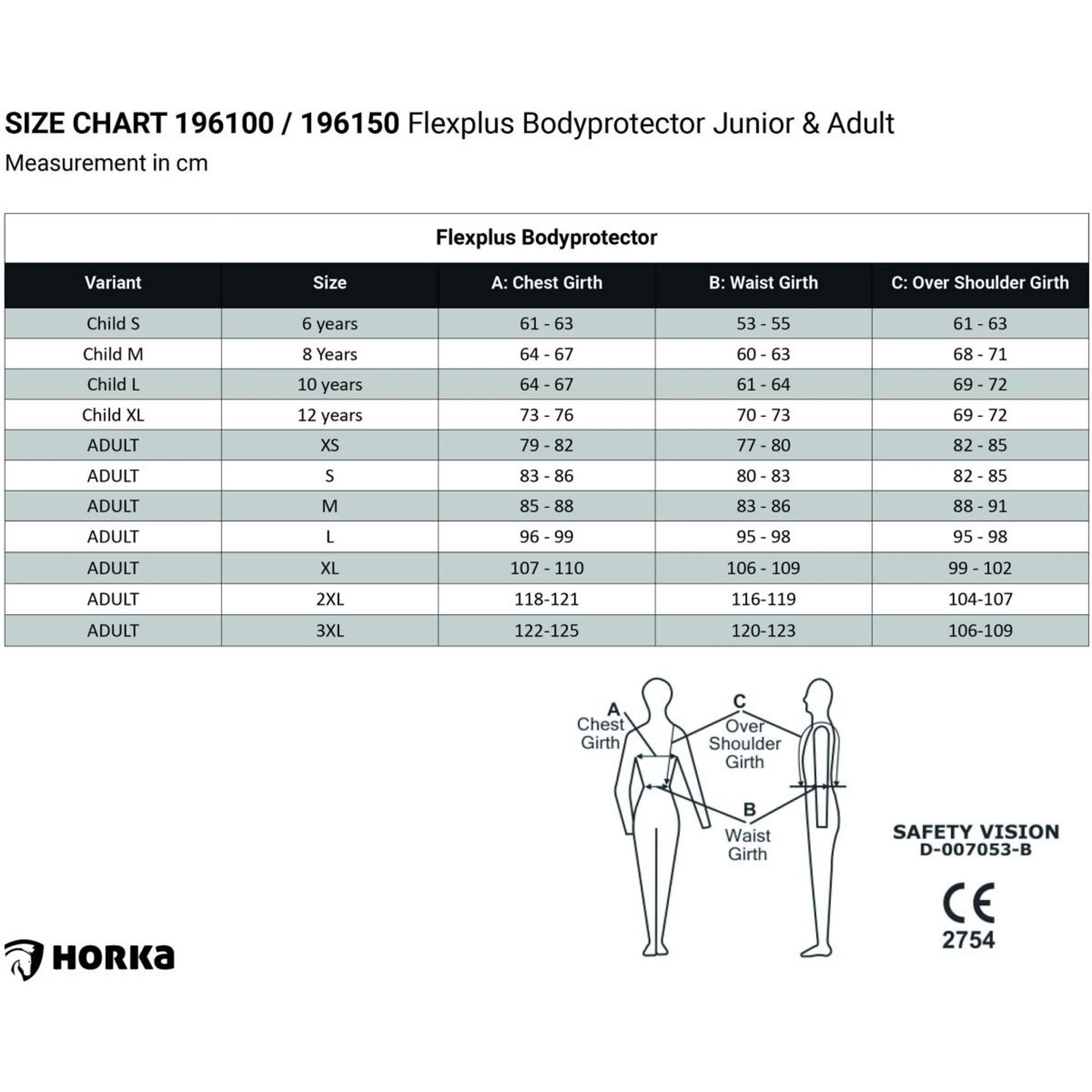 HORKA Protecteur Dorsale Flexplus Junior Noir - Image 5