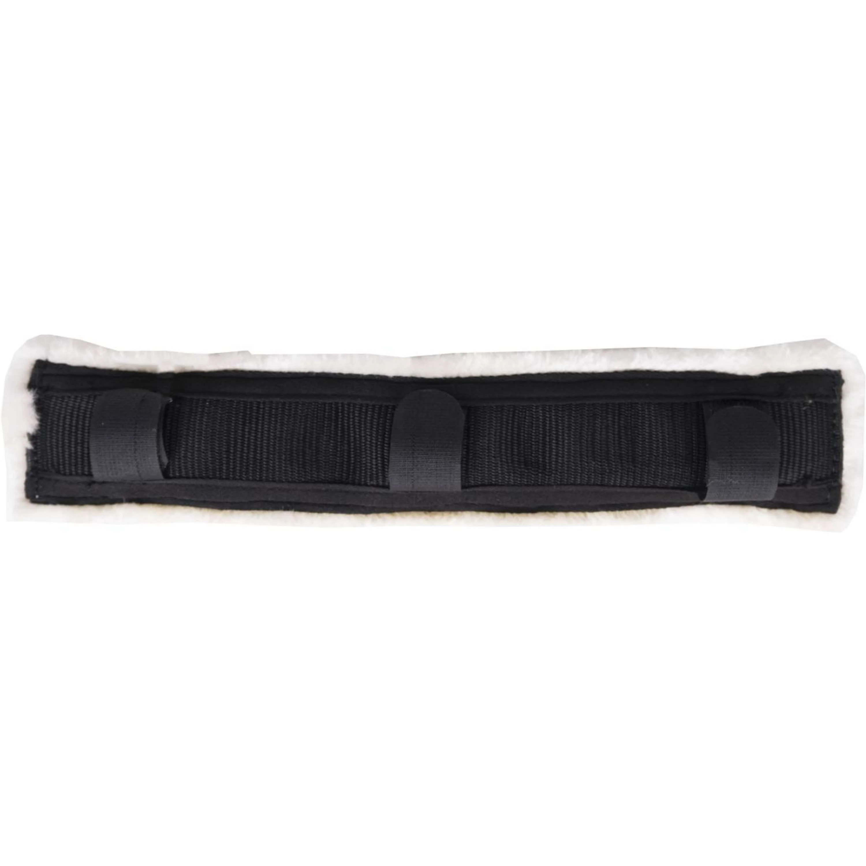 HORKA Protection de Têtière Fourrure Noir