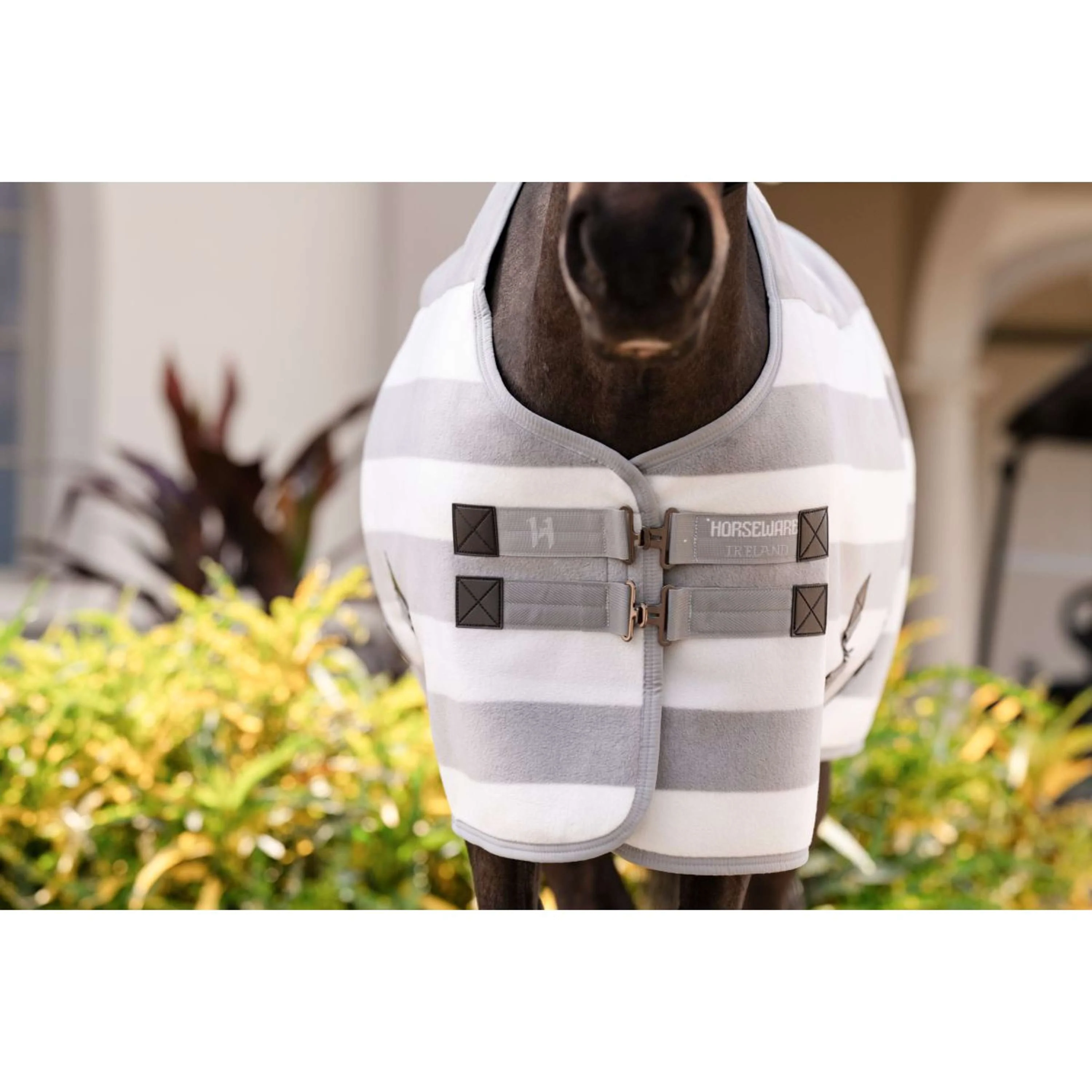 Horseware Fleece Cooler Newmarket Pony Witney Charcoal - Image 3