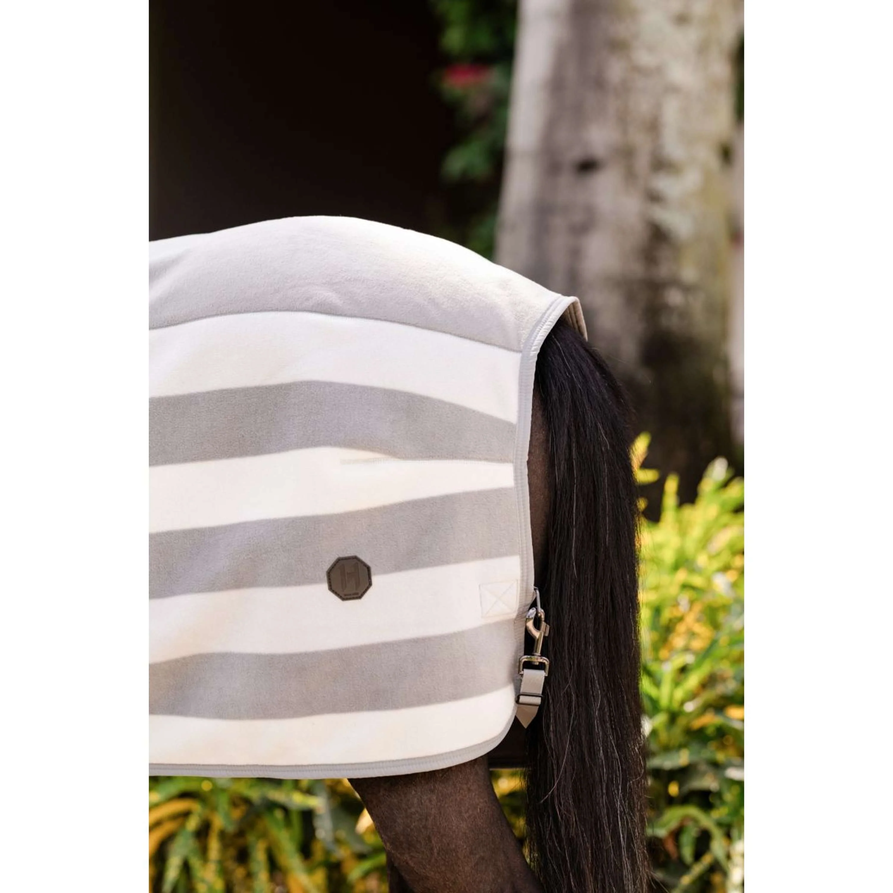 Horseware Fleece Cooler Newmarket Pony Witney Charcoal - Image 5