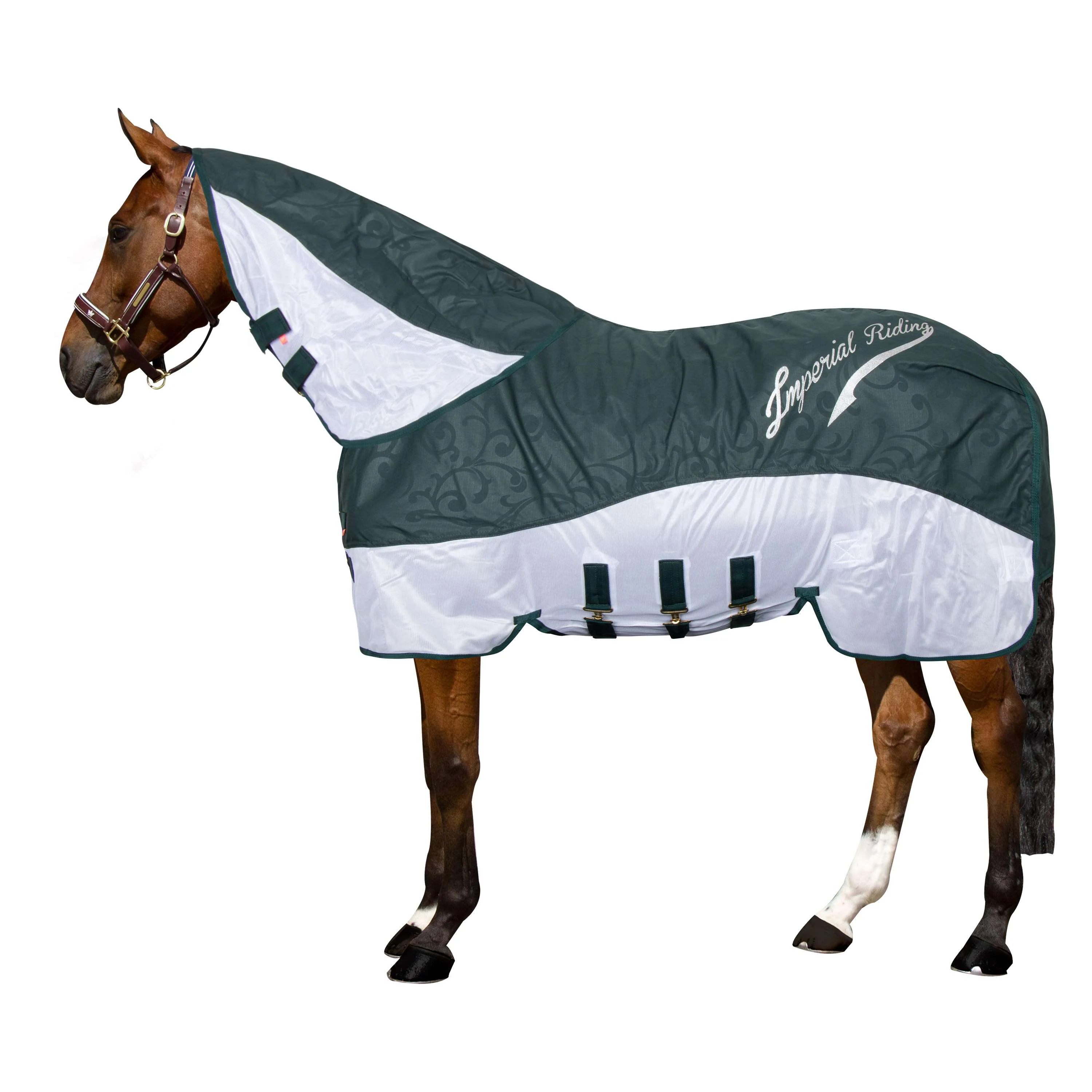 Imperial Riding Couvre-Cou IRHSuper-Dry Forest Green - Image 2