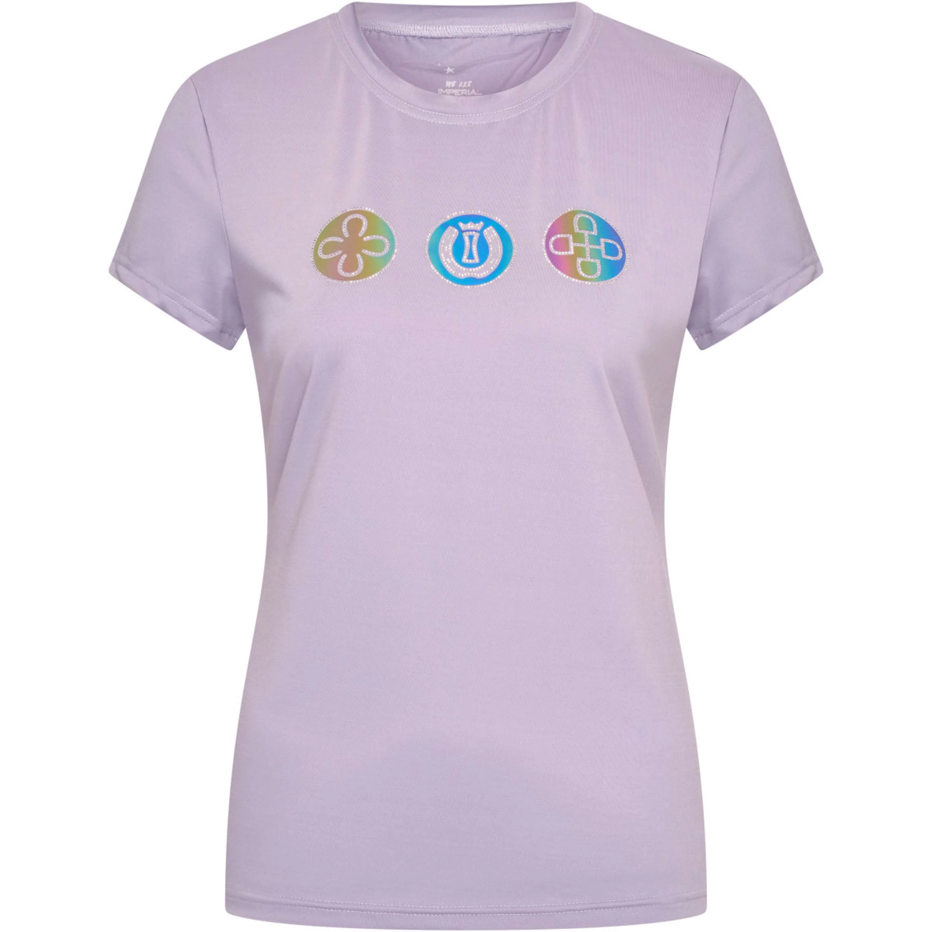 Imperial Riding T-Shirt IRHHolographics Wisteria