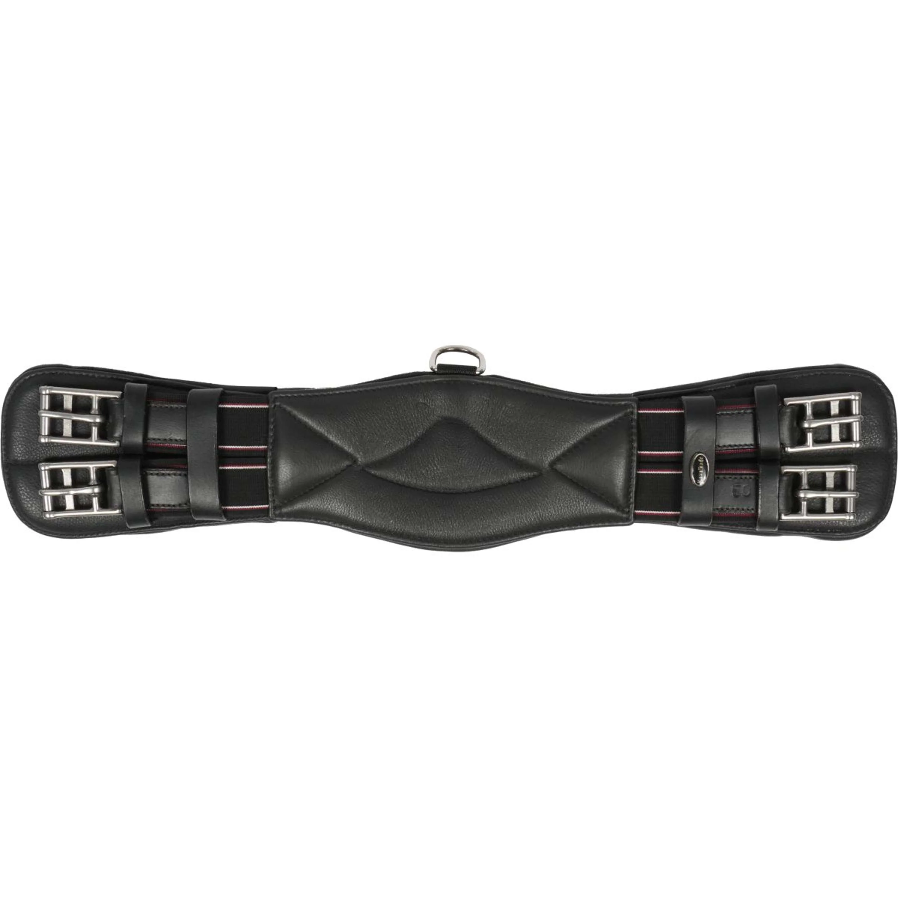 Kavalkade Sangle Cuir Doux Élastique Noir