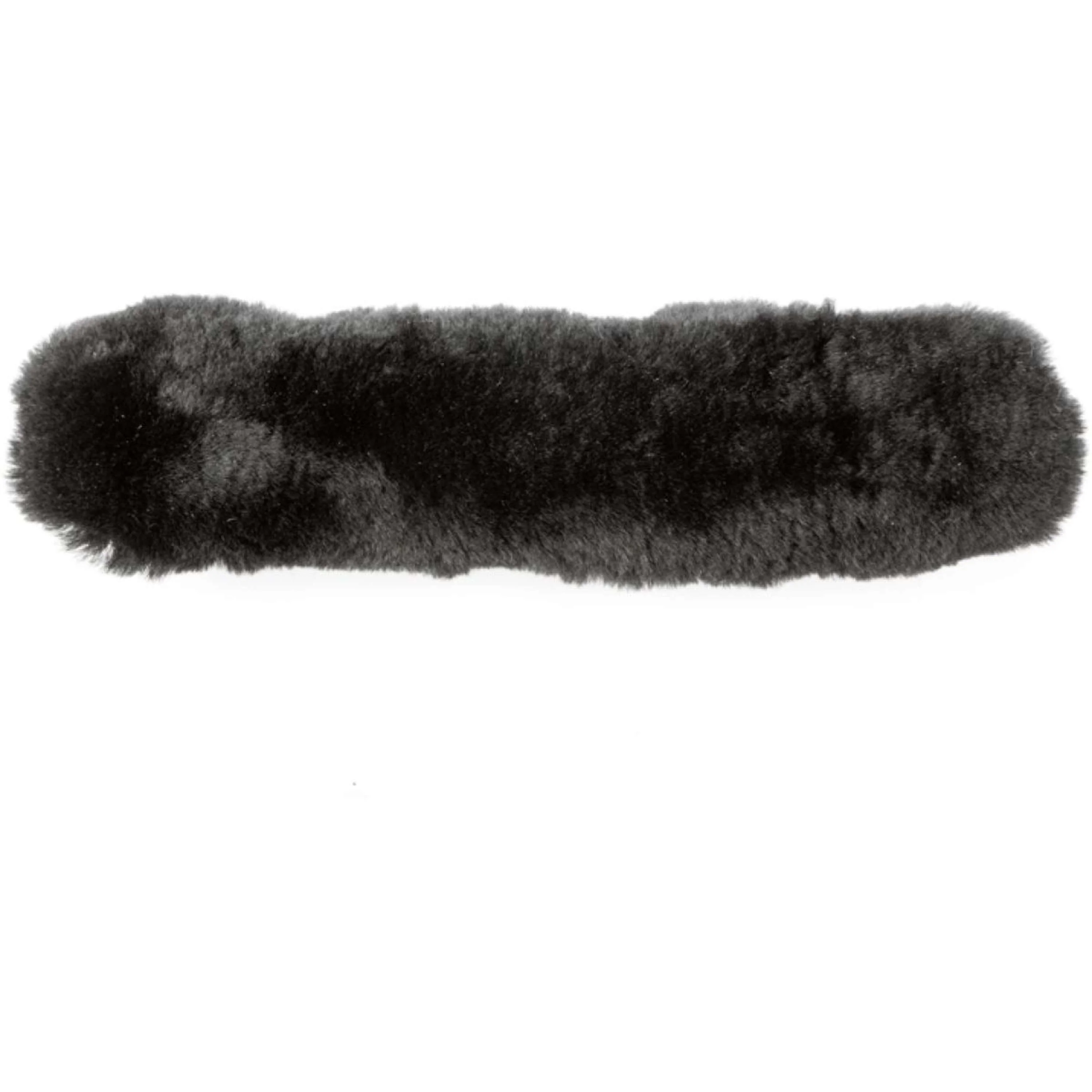 Kavalkade Tête et Nez Tapis Peau d'Agneau Noir - Image 2