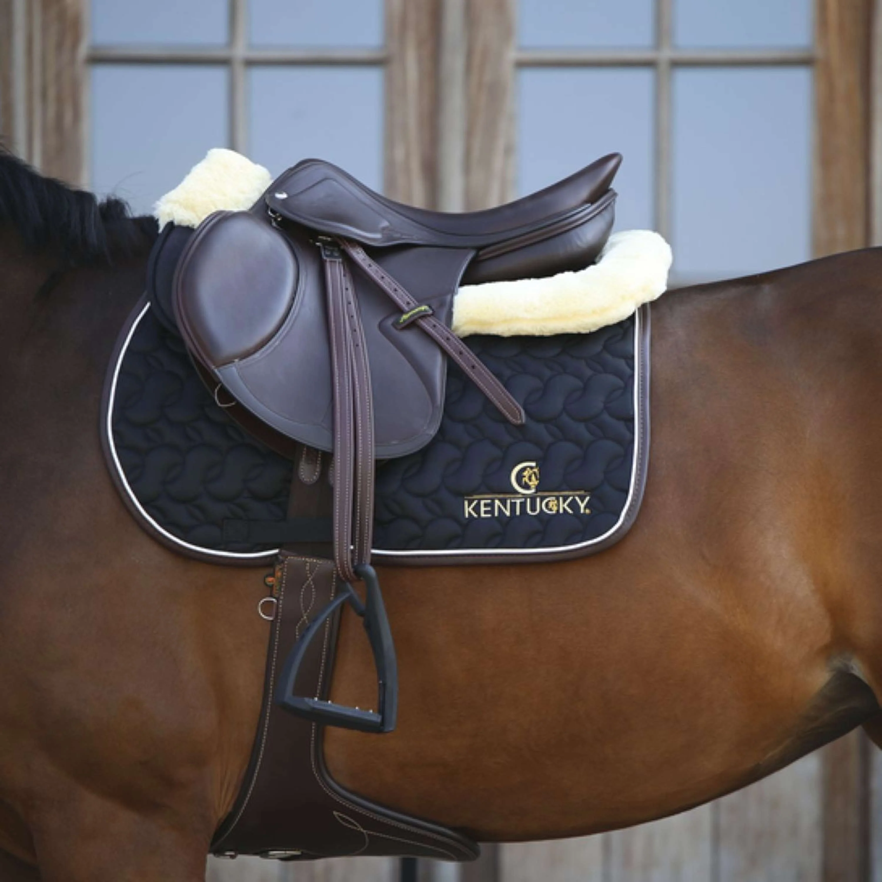 Kentucky Amortisseur Halfpad Anatomic Absorb Noir/Naturel - Image 4