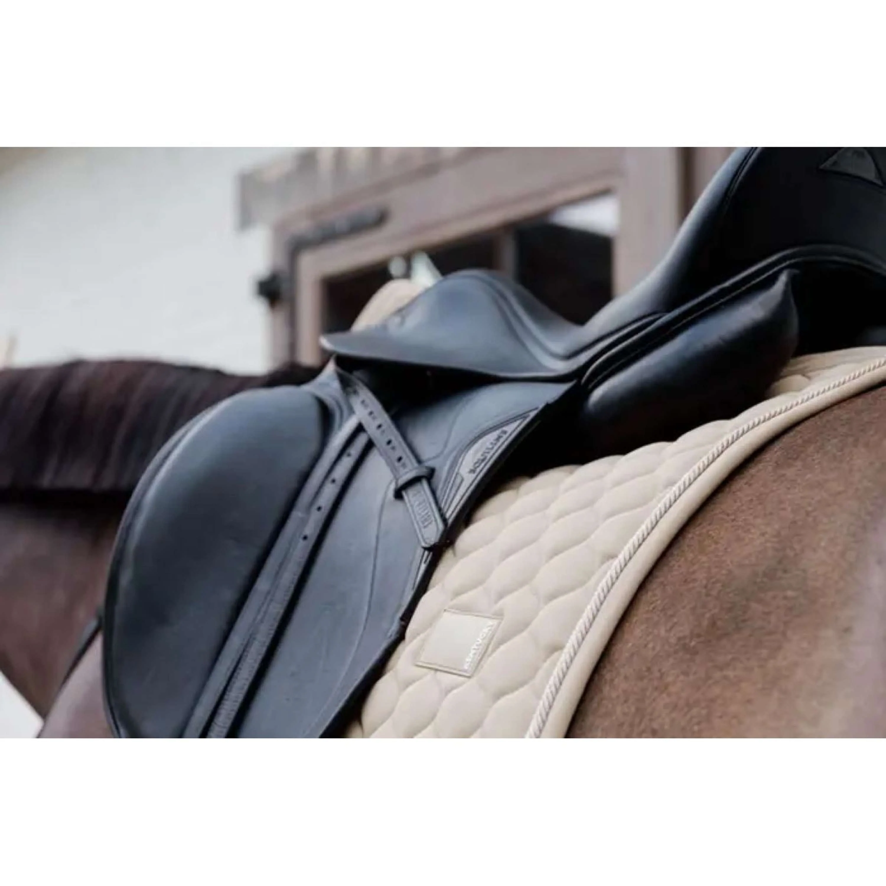 Kentucky Horsewear Tapis de Selle Onion Quilt Dressage Beige - Image 3
