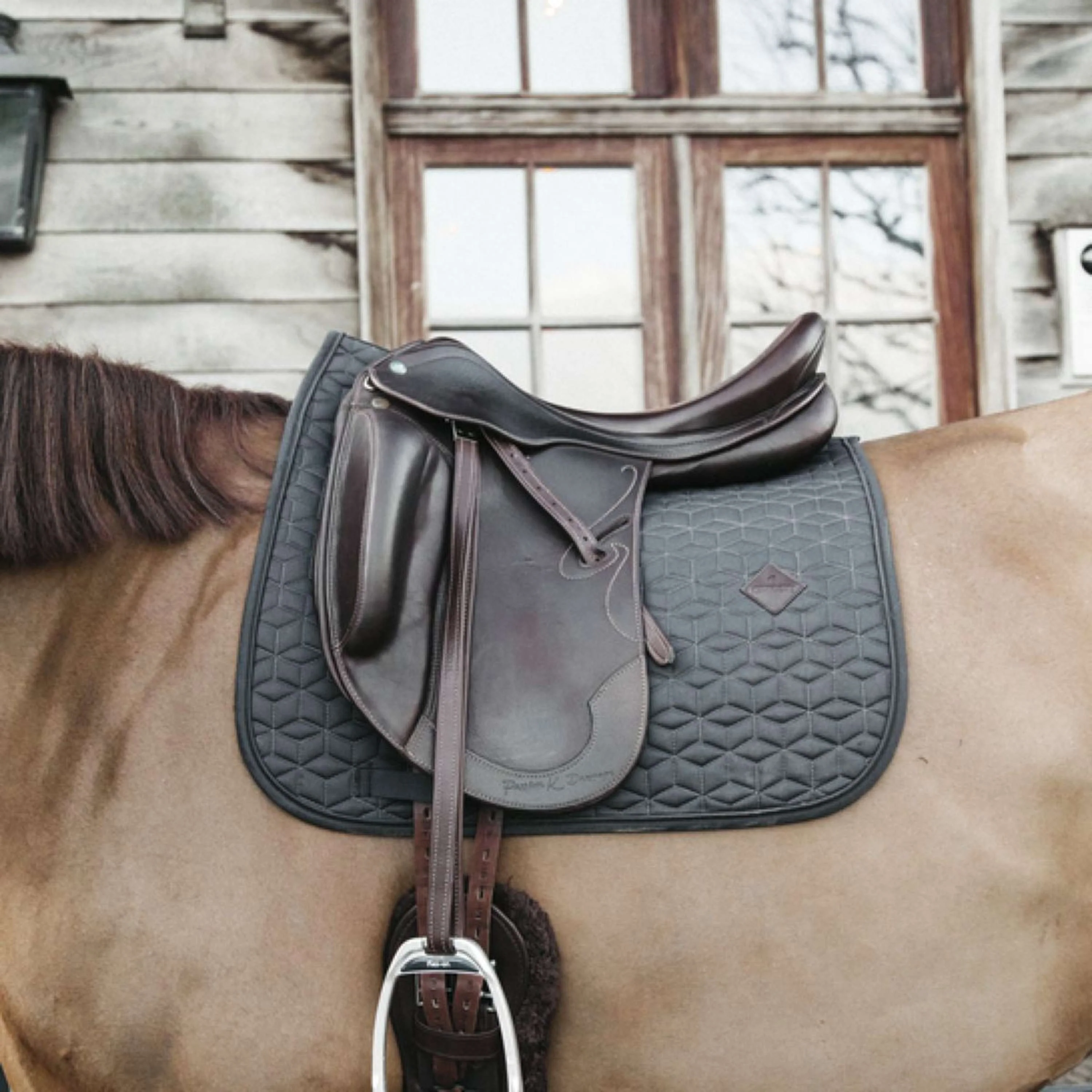 Kentucky Tapis de Selle Classic Dressage Gris