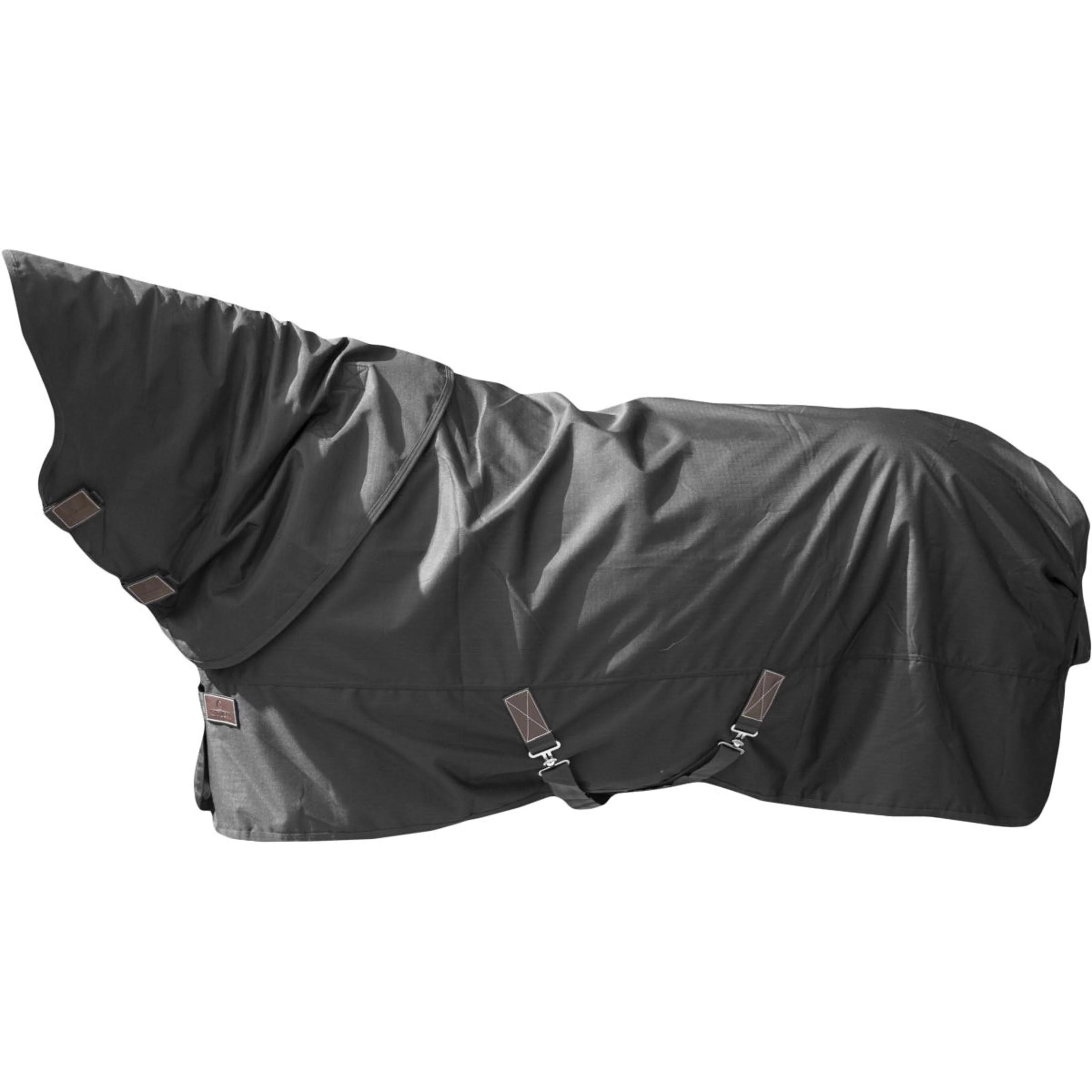 Kentucky Turnout Rug All Weather Quick Dry Fleece with Neck 150g Noir