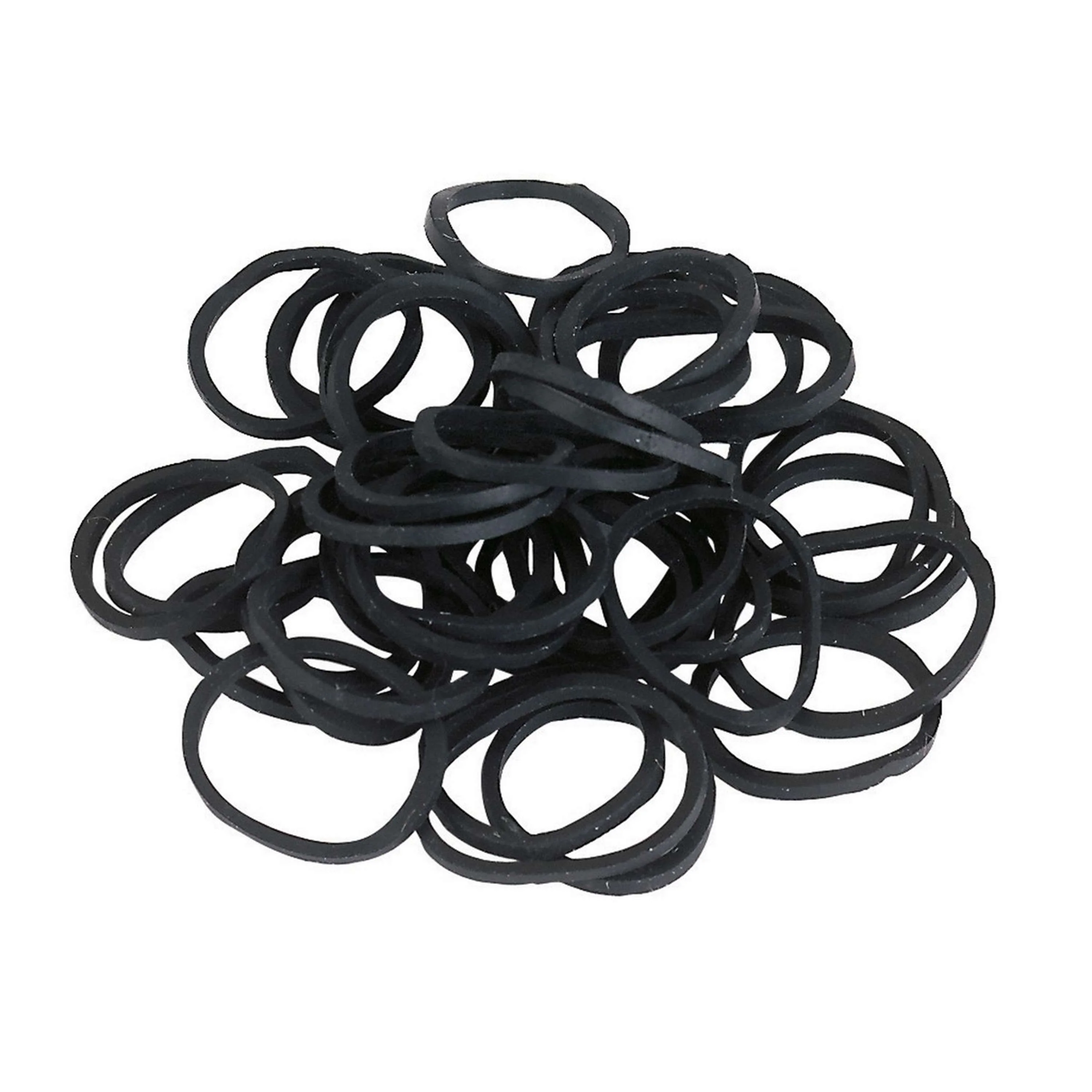 Kerbl Élastiques pour le Tressage Noir
