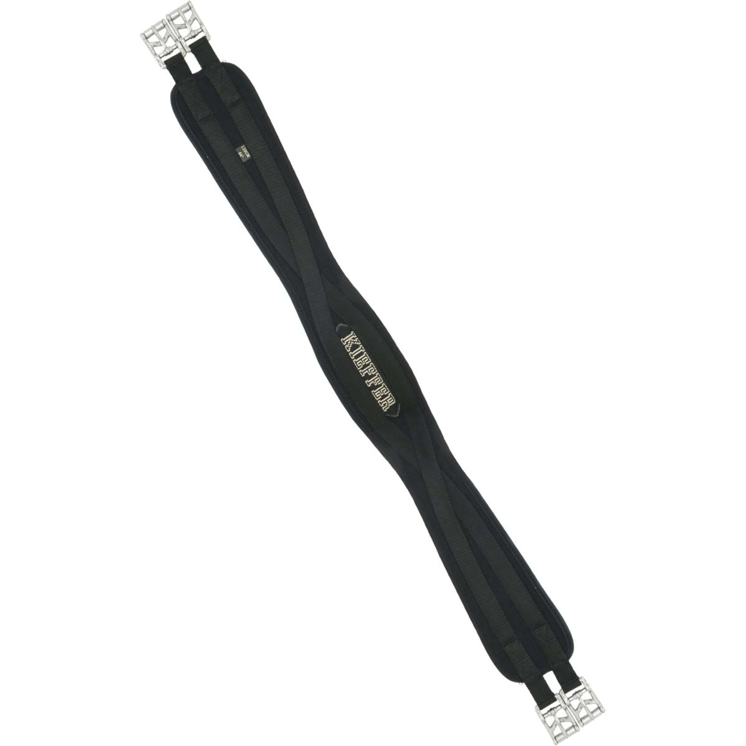 Kieffer Sangle Polyvalente Air-Tex sans Élastique Noir