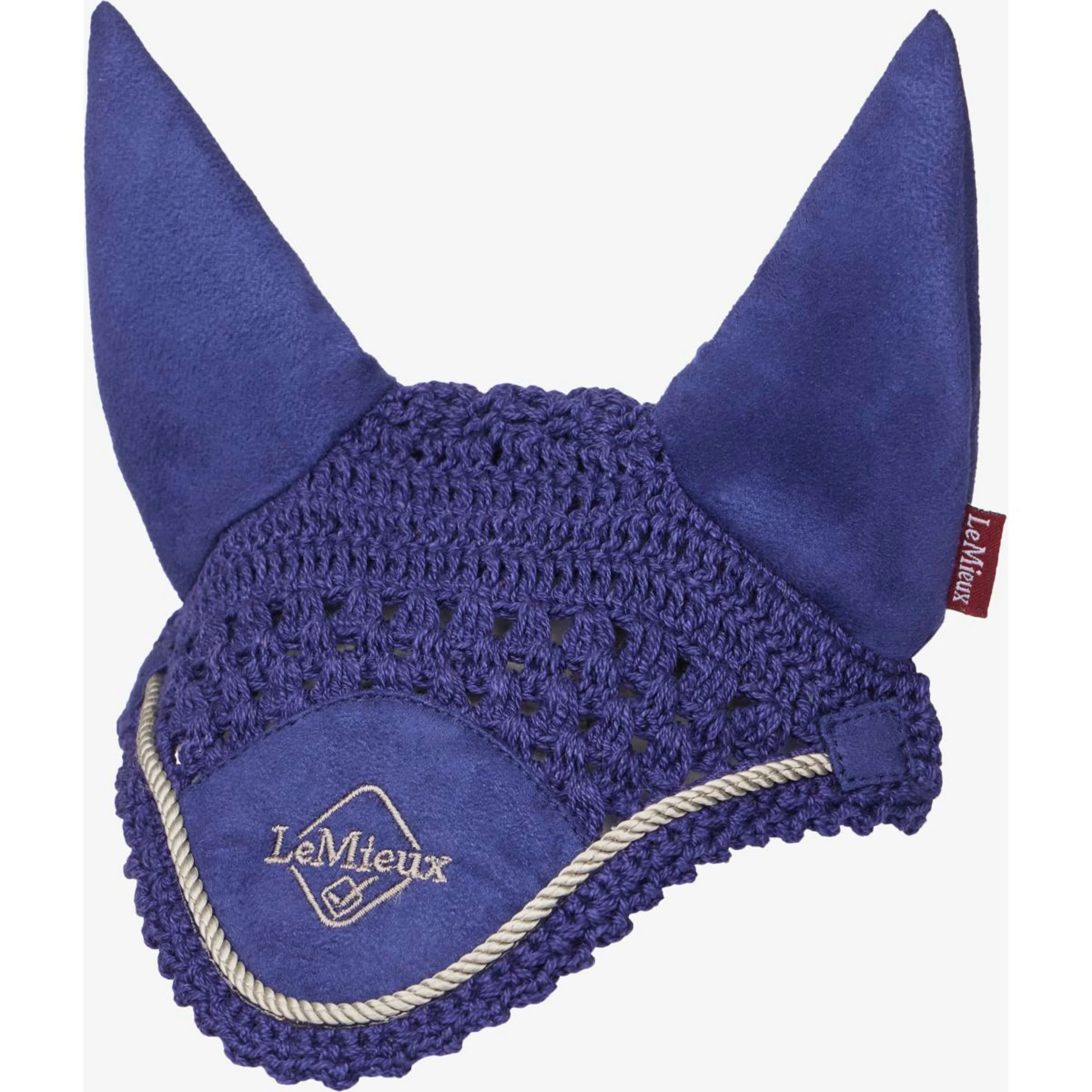 LeMieux Hobby Horse Bonnet Anti-Mouches Ink Blue