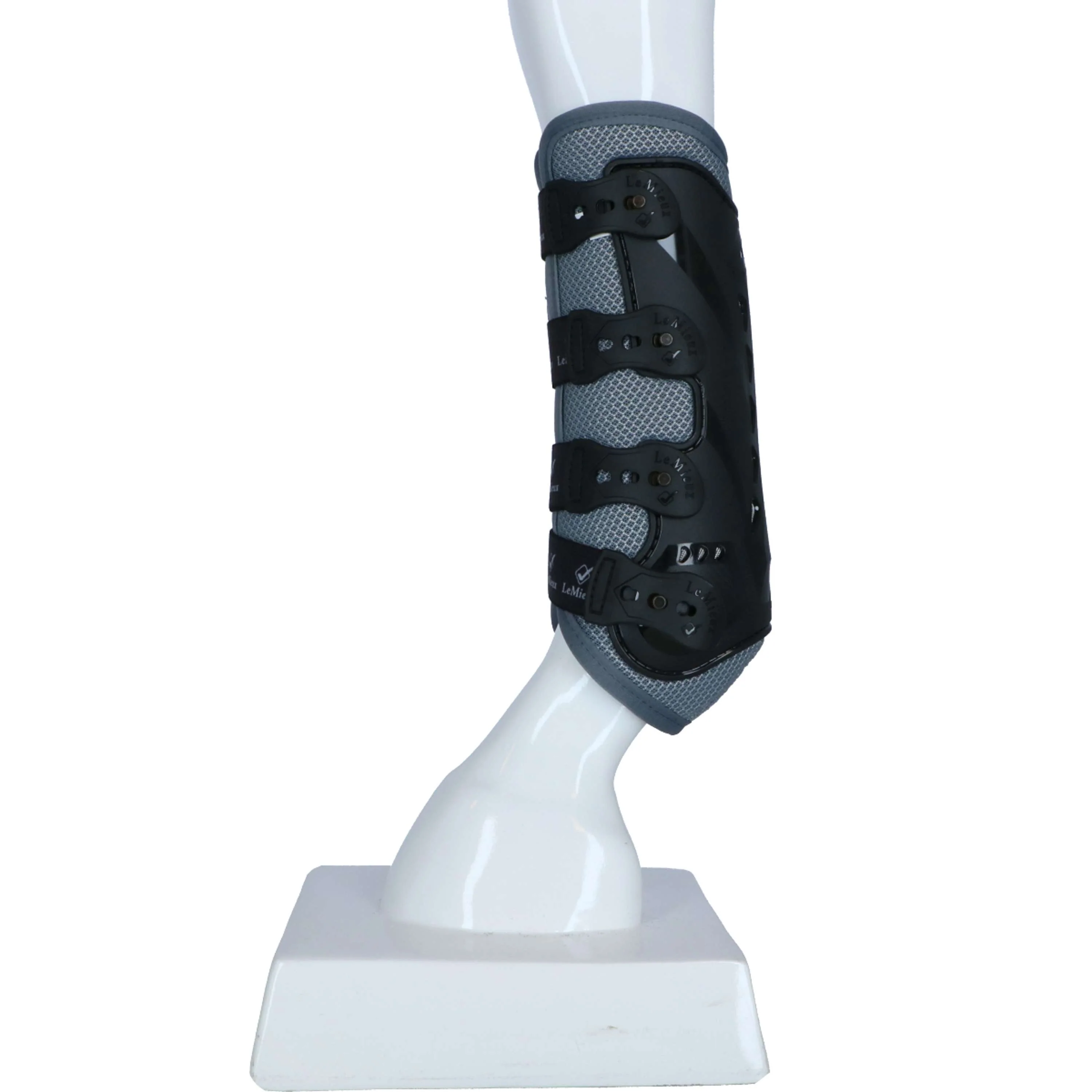 LeMieux Guêtres Snug Boots Ultramesh Front Gris - Image 4