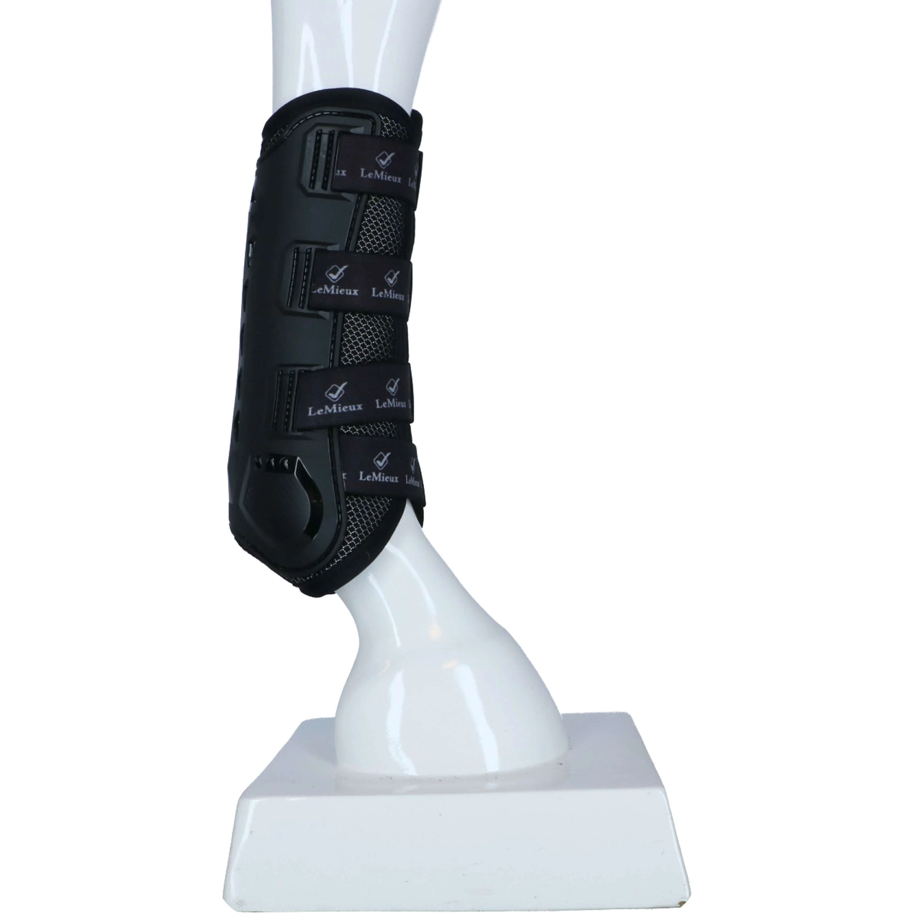 LeMieux Guêtres Snug Boots Ultramesh Front Noir - Image 5