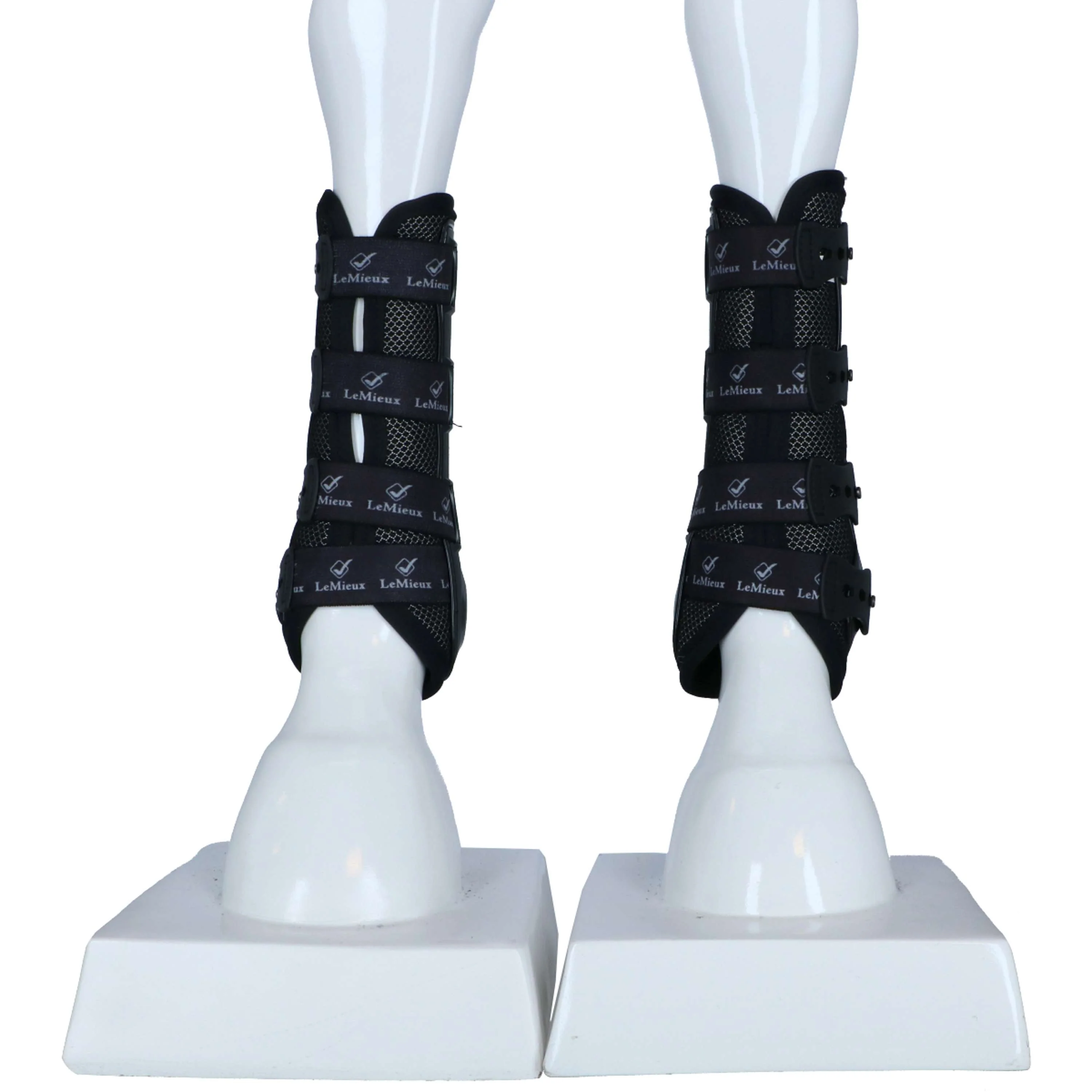 LeMieux Guêtres Snug Boots Ultramesh Hind Noir - Image 2