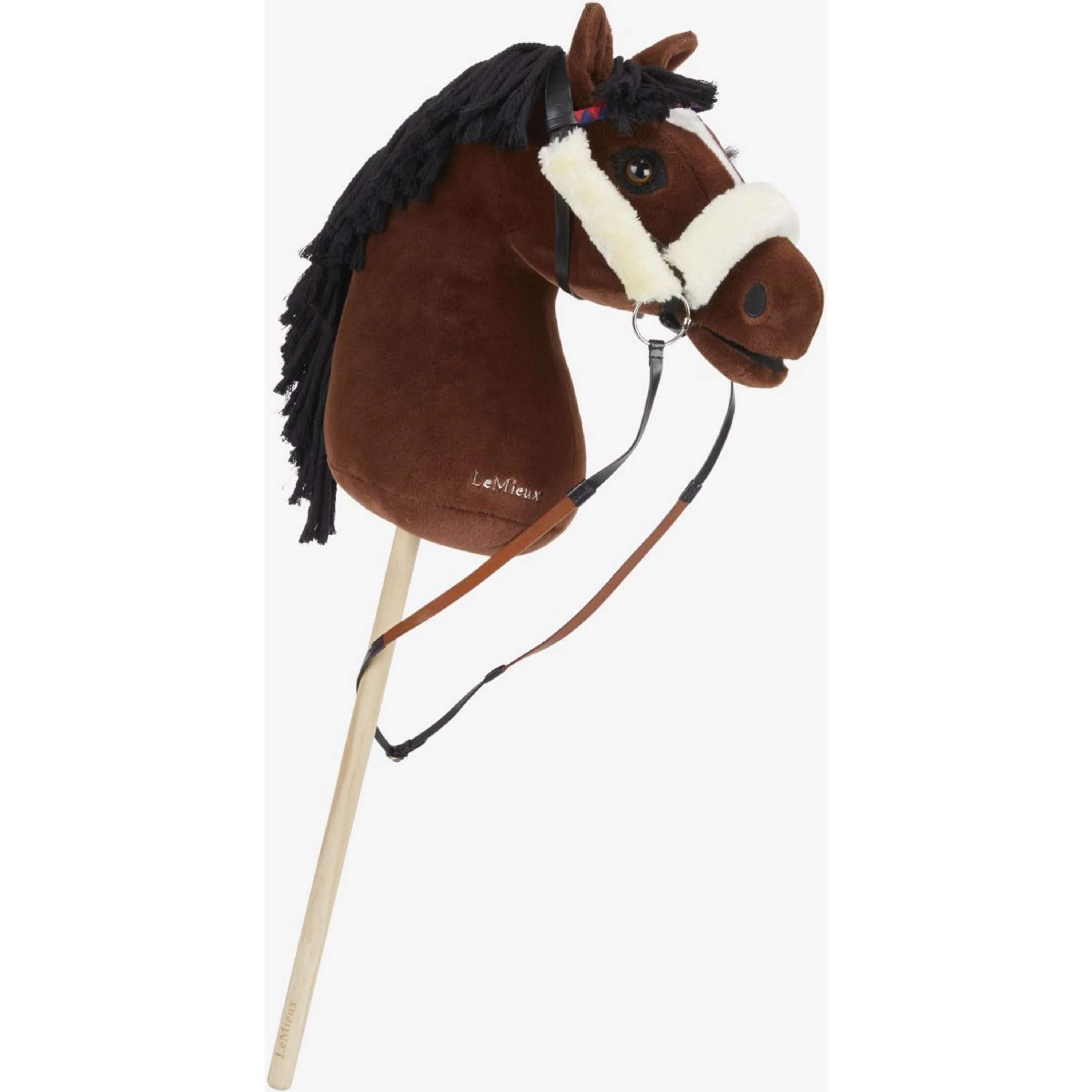 LeMieux Hobby Horse Race Bridon Noir - Image 2