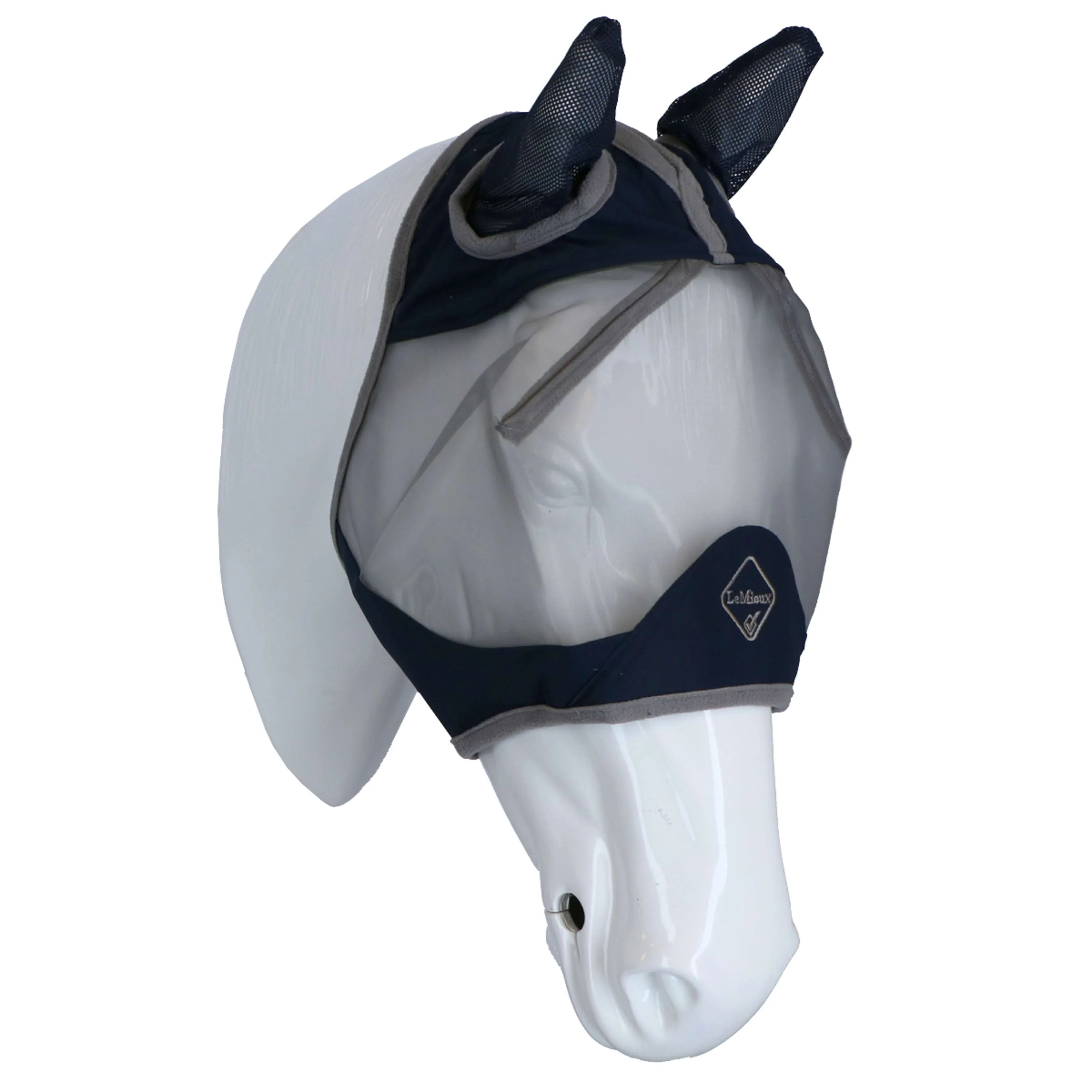 LeMieux Masque Anti-Mouches Amour Shield Pro avec Oreilles Marin - Image 2