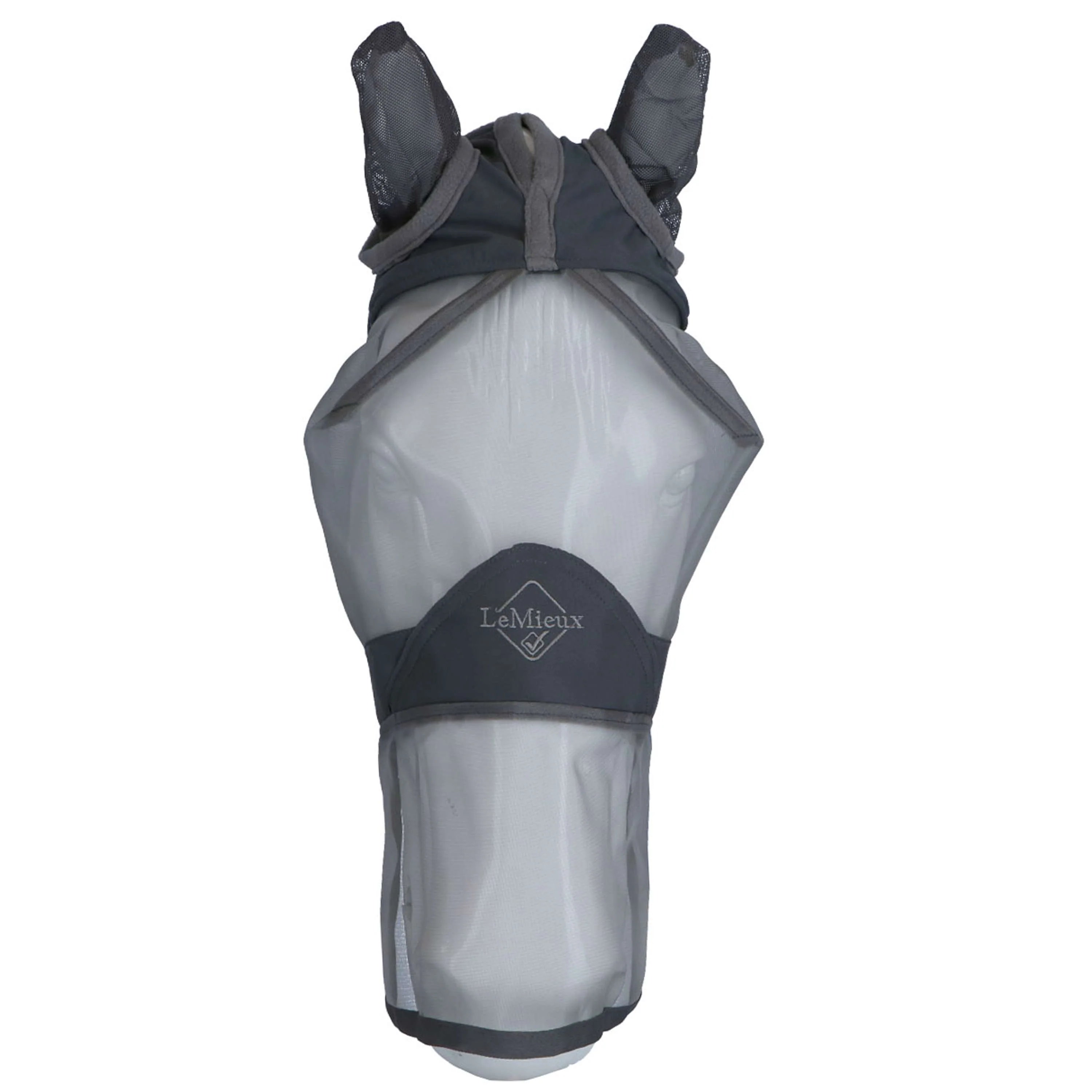 LeMieux Masque Anti-Mouches ArmourShield Pro Full Gris - Image 3