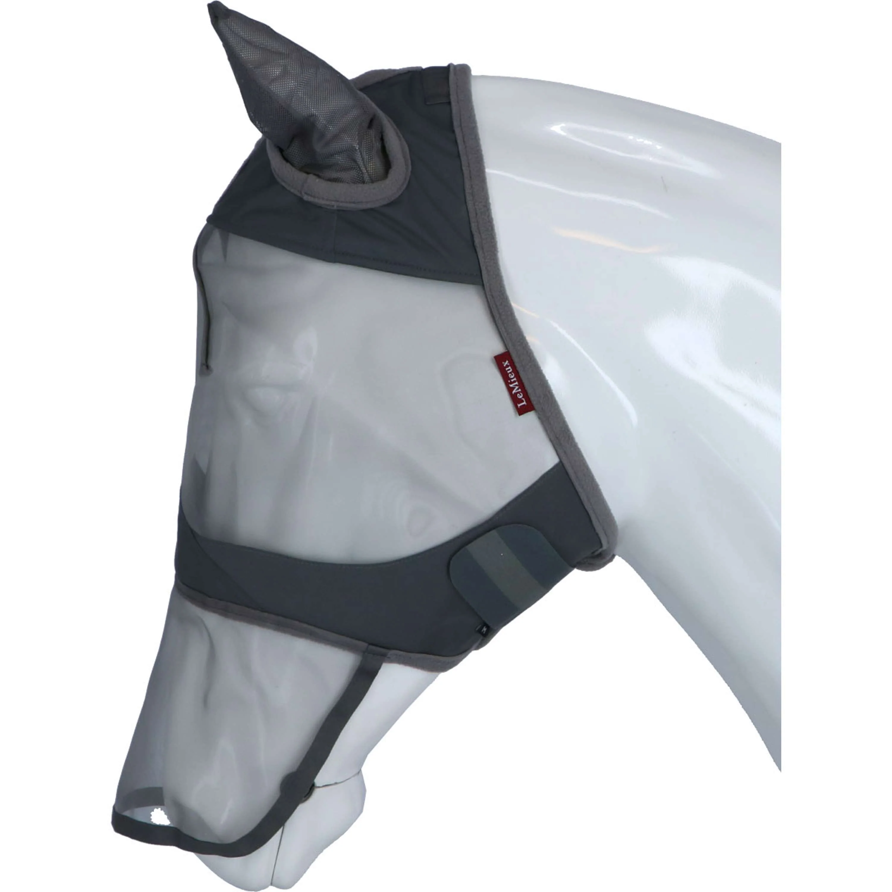 LeMieux Masque Anti-Mouches ArmourShield Pro Full Gris - Image 4