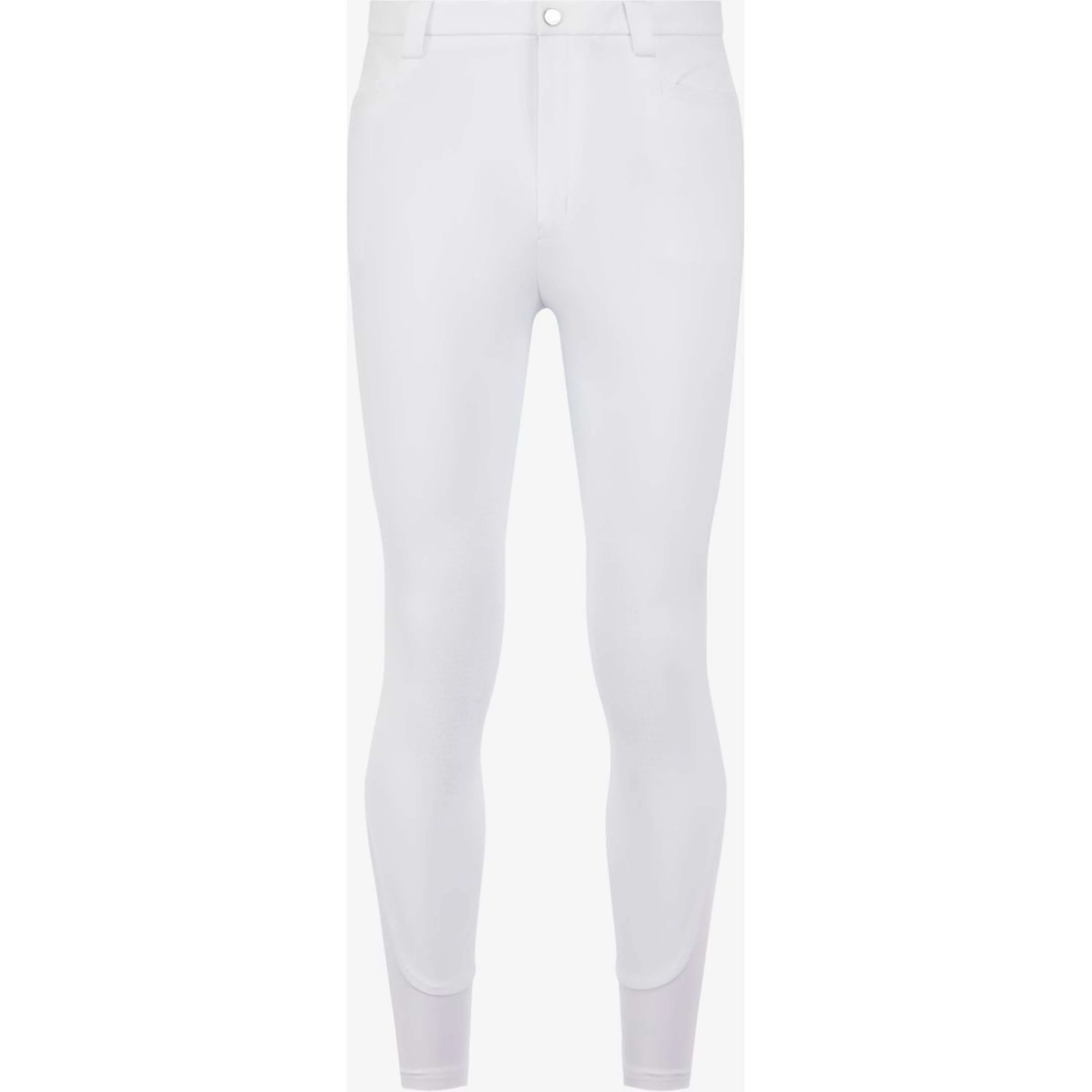 LeMieux Pantalon d'Équitation Sports Knee Grip Hommes Blanc