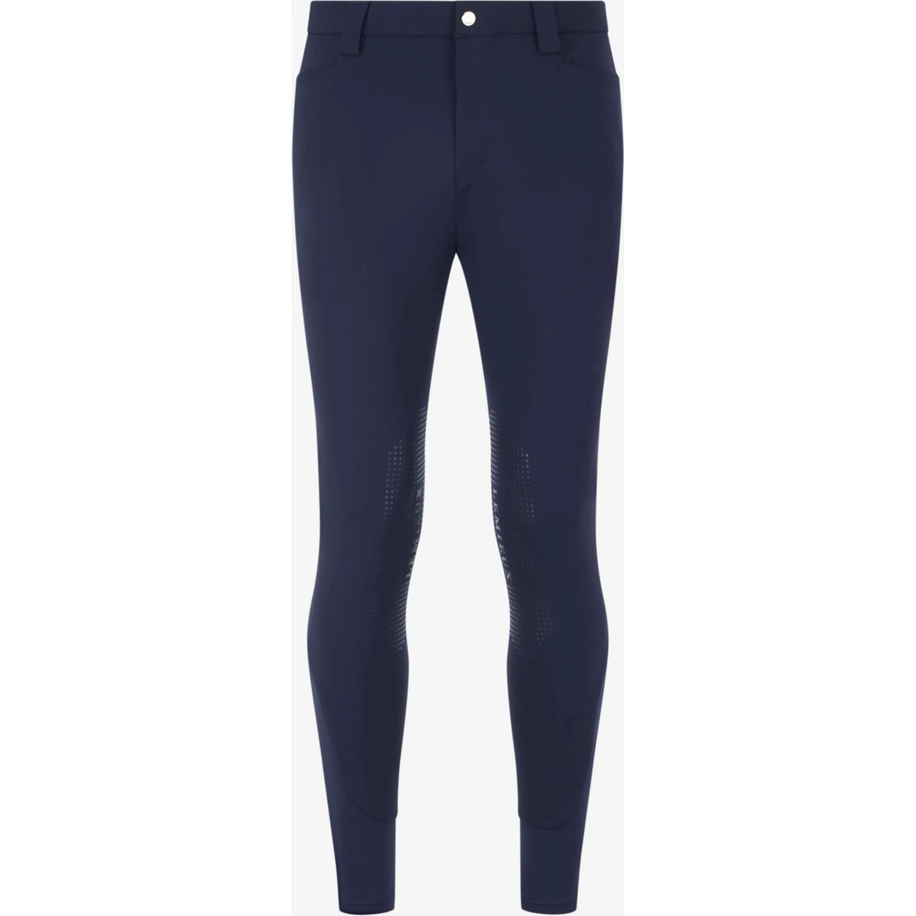 LeMieux Pantalon d'Équitation Sports Knee Grip Hommes Marin