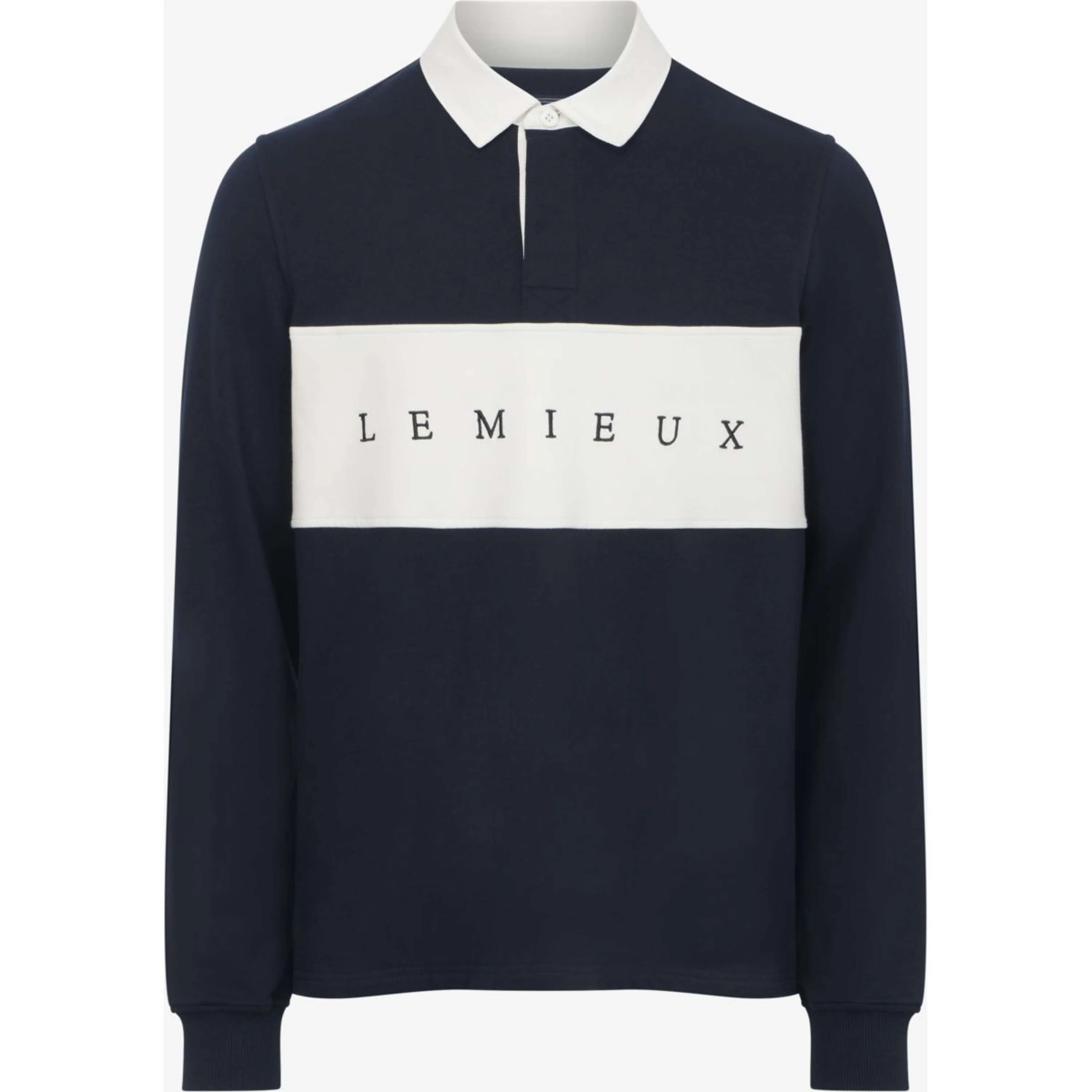 LeMieux Polo de Rugby Hommes Marin
