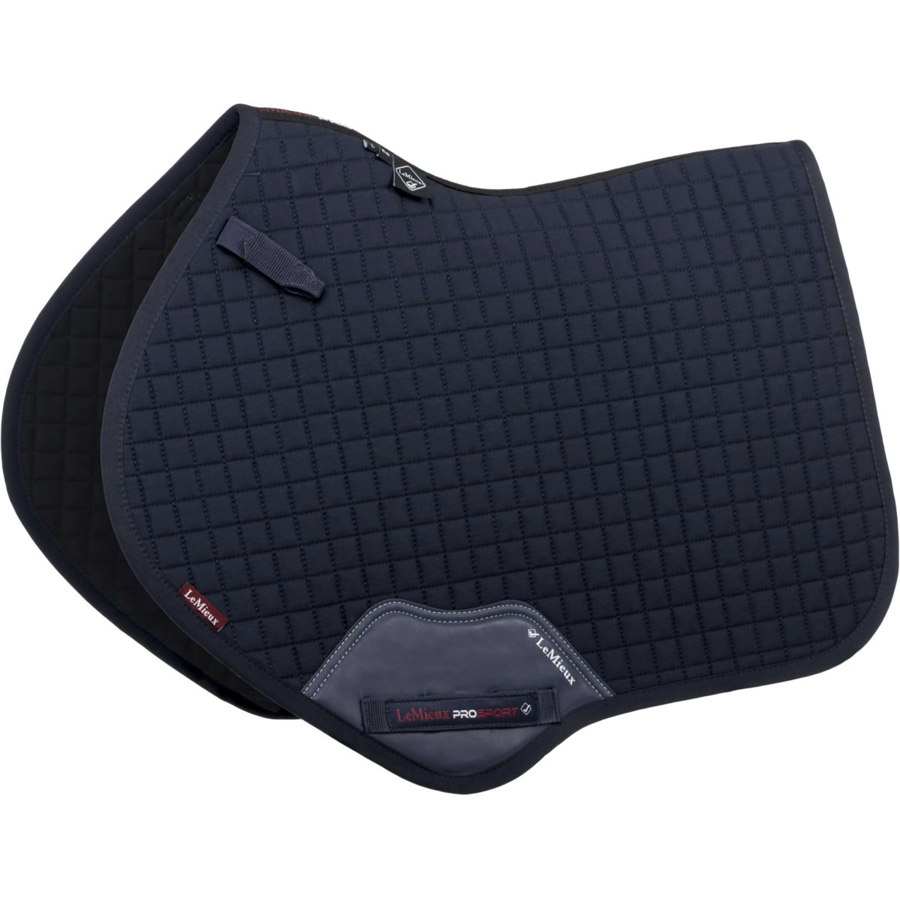 LeMieux Tapis de Selle Cotton Square Close Contact Marin