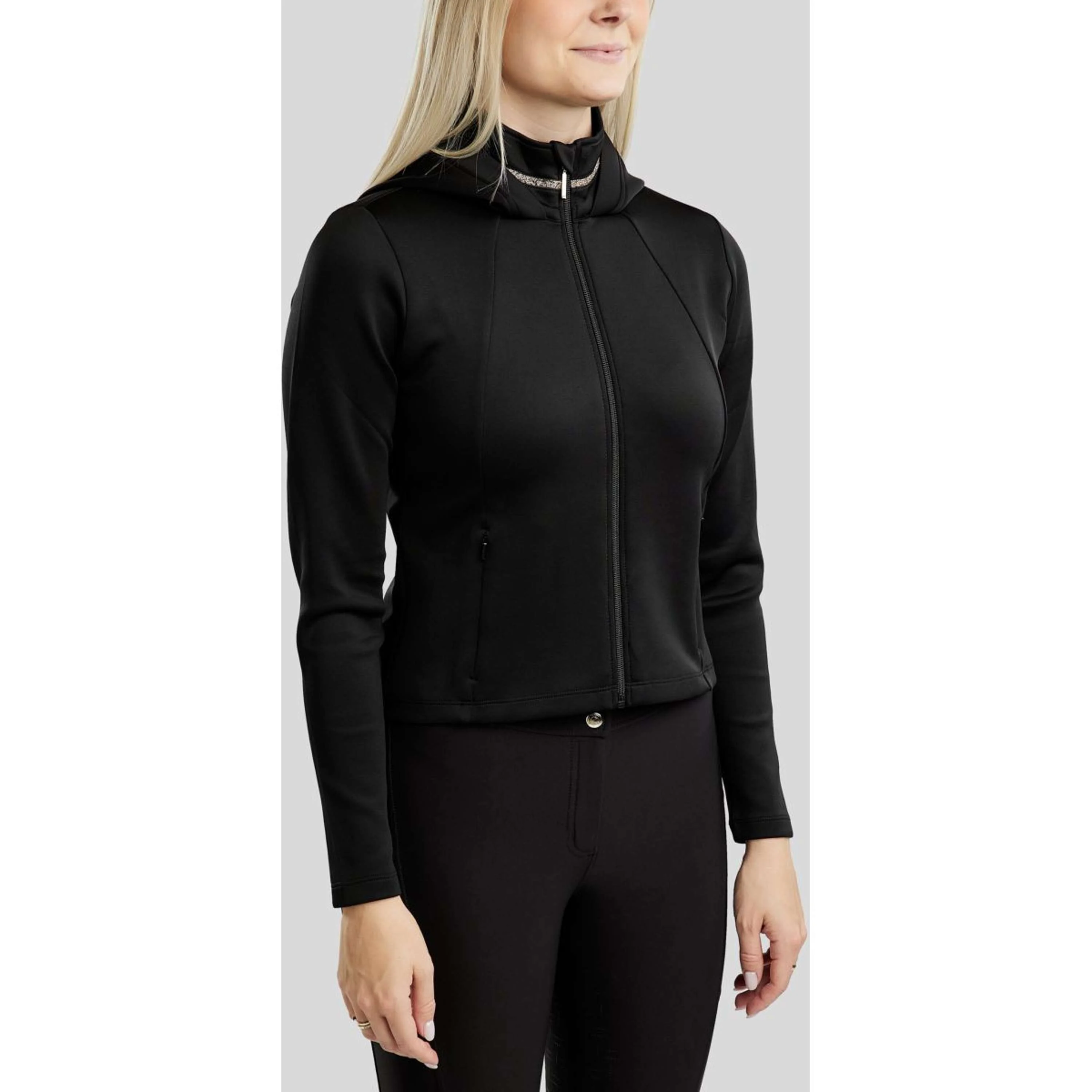 Montar Blouson MoLila Champagne Crystals Noir