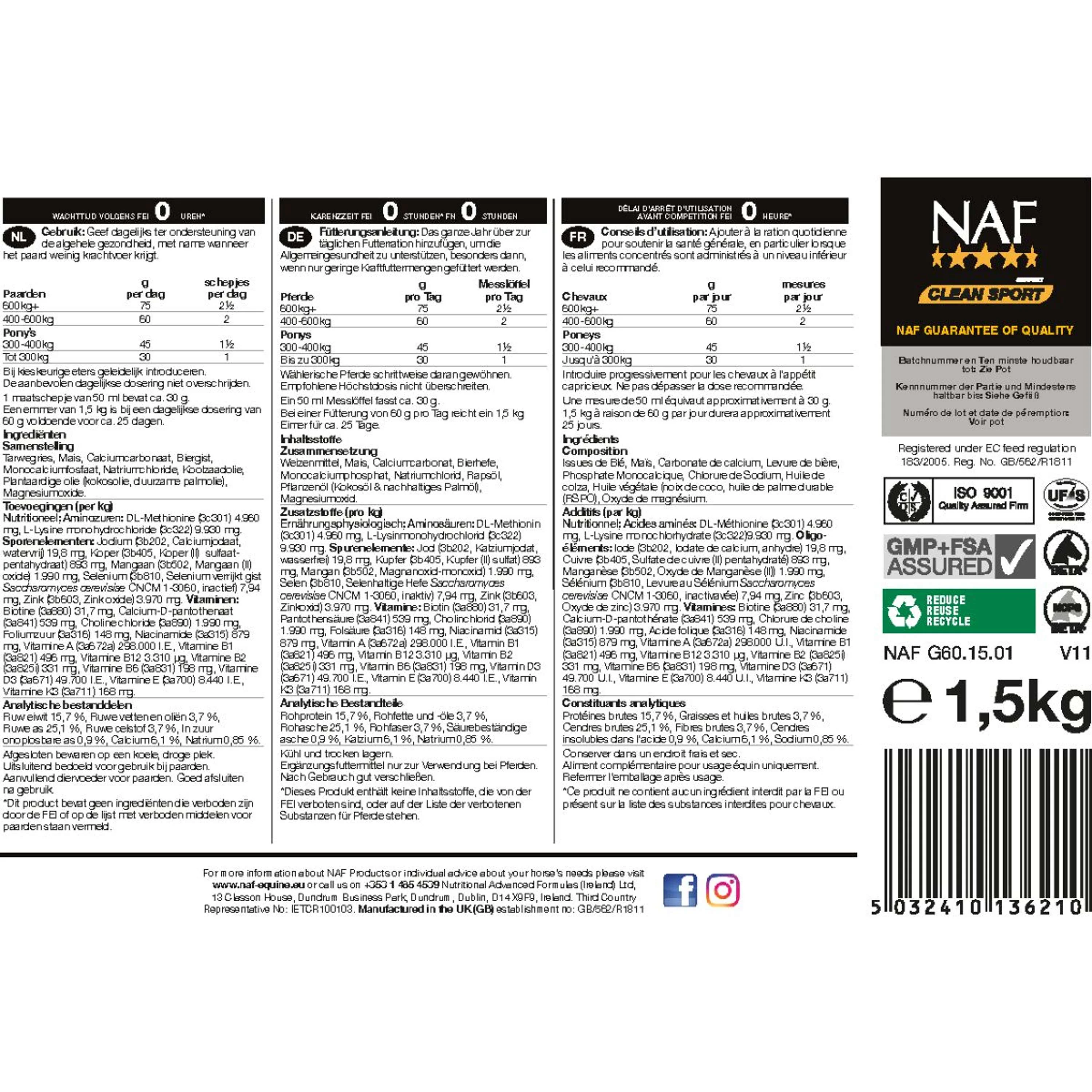 NAF General Purpose Supplement - Image 3