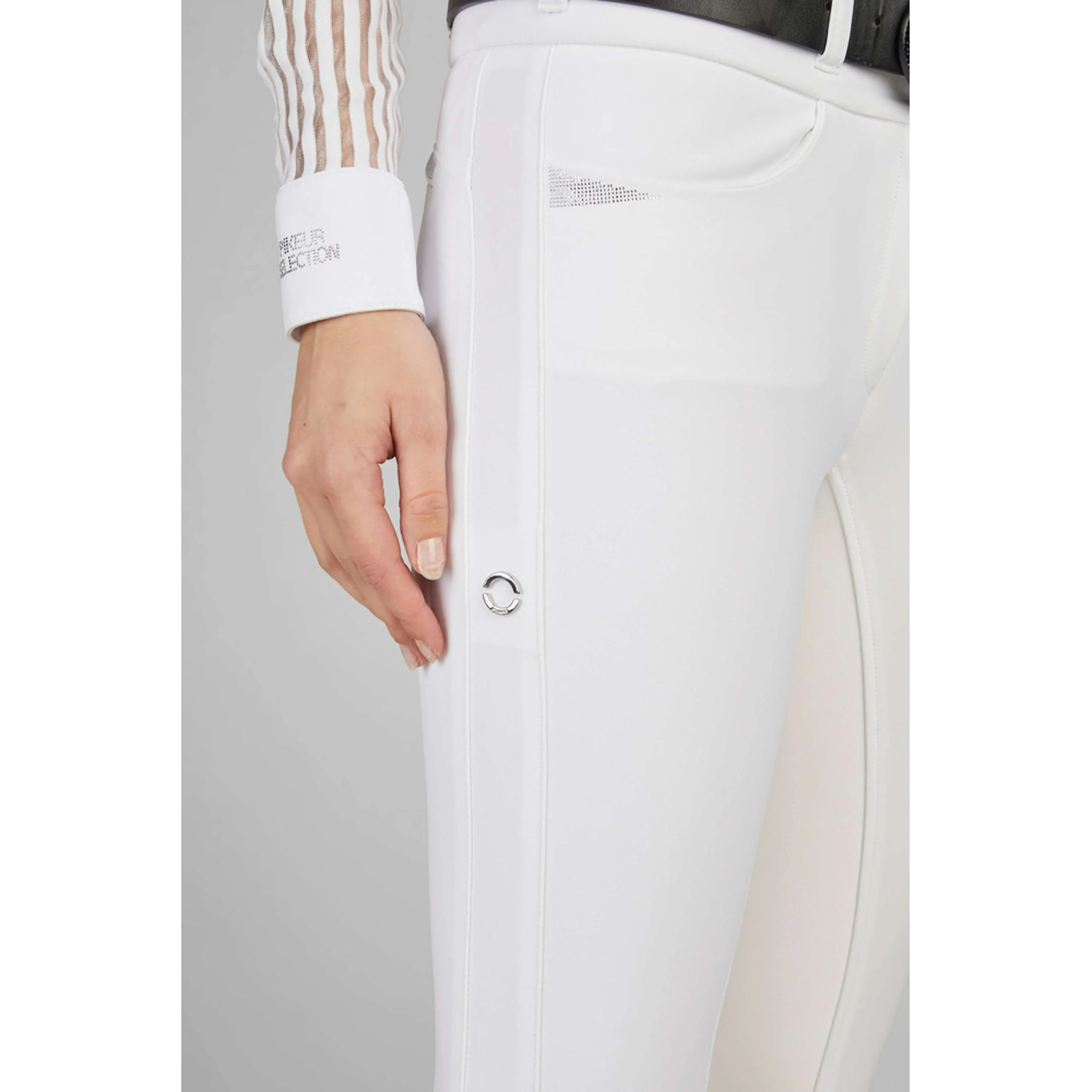 Pikeur Pantalon d'Équitation Laure Highwaist Blanc - Image 5